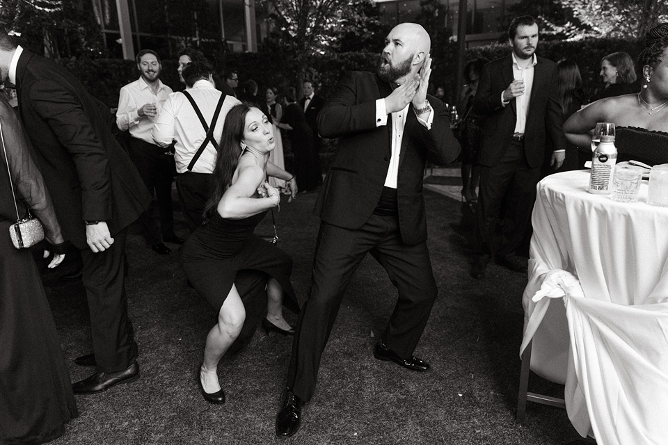 Nola Wedding,The Four Seasons courtyard set up for an intimate outdoor wedding ceremony.