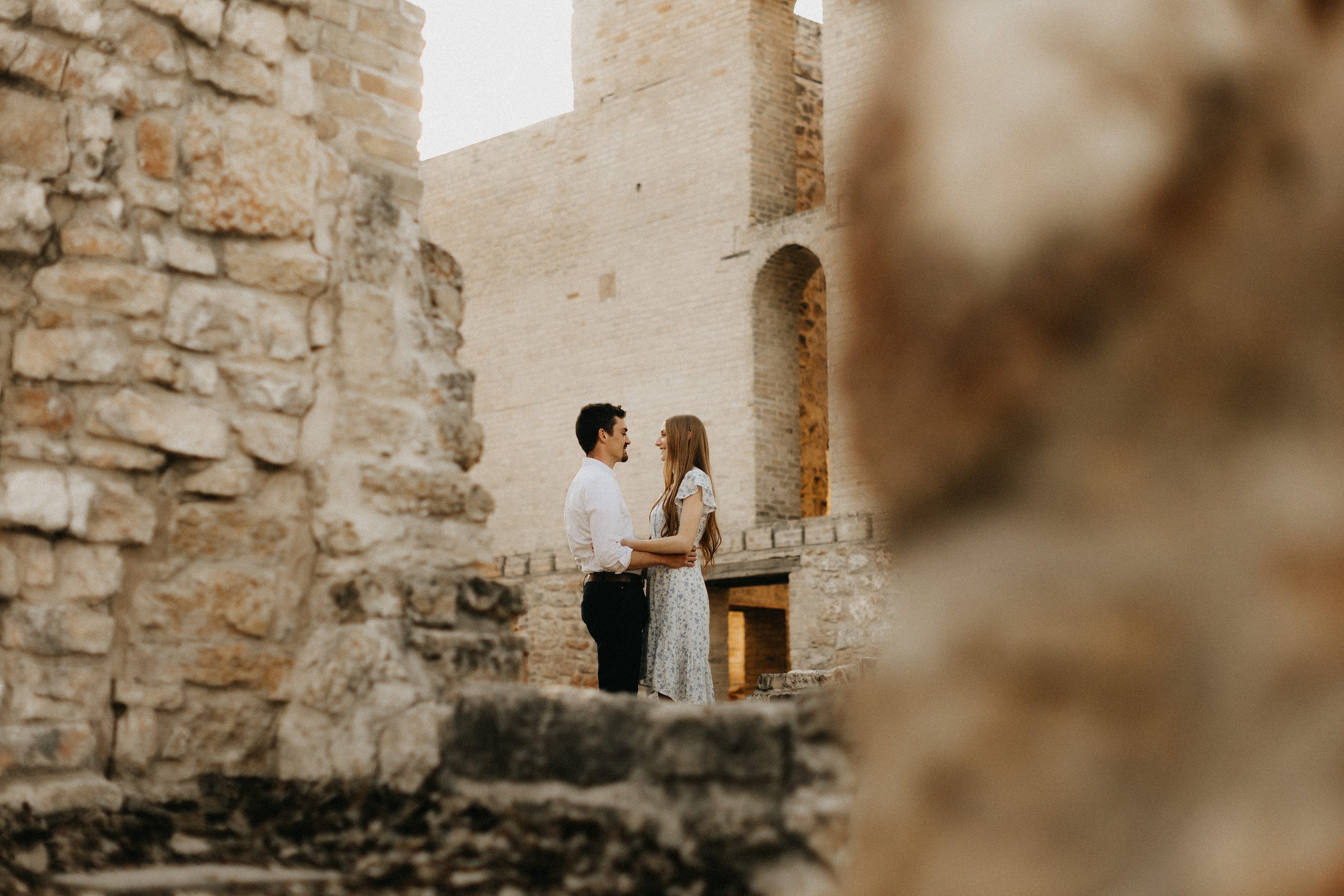 Spring Engagement at St Norbert Trappist Monastery Ruins — Cody Goetz |  Winnipeg Wedding Photographer