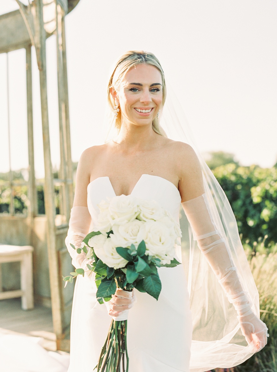 Green and white wedding,autumn