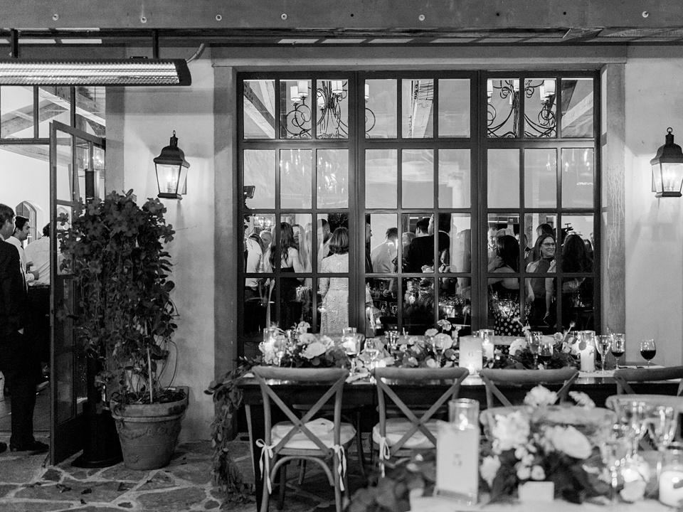 Green and white wedding