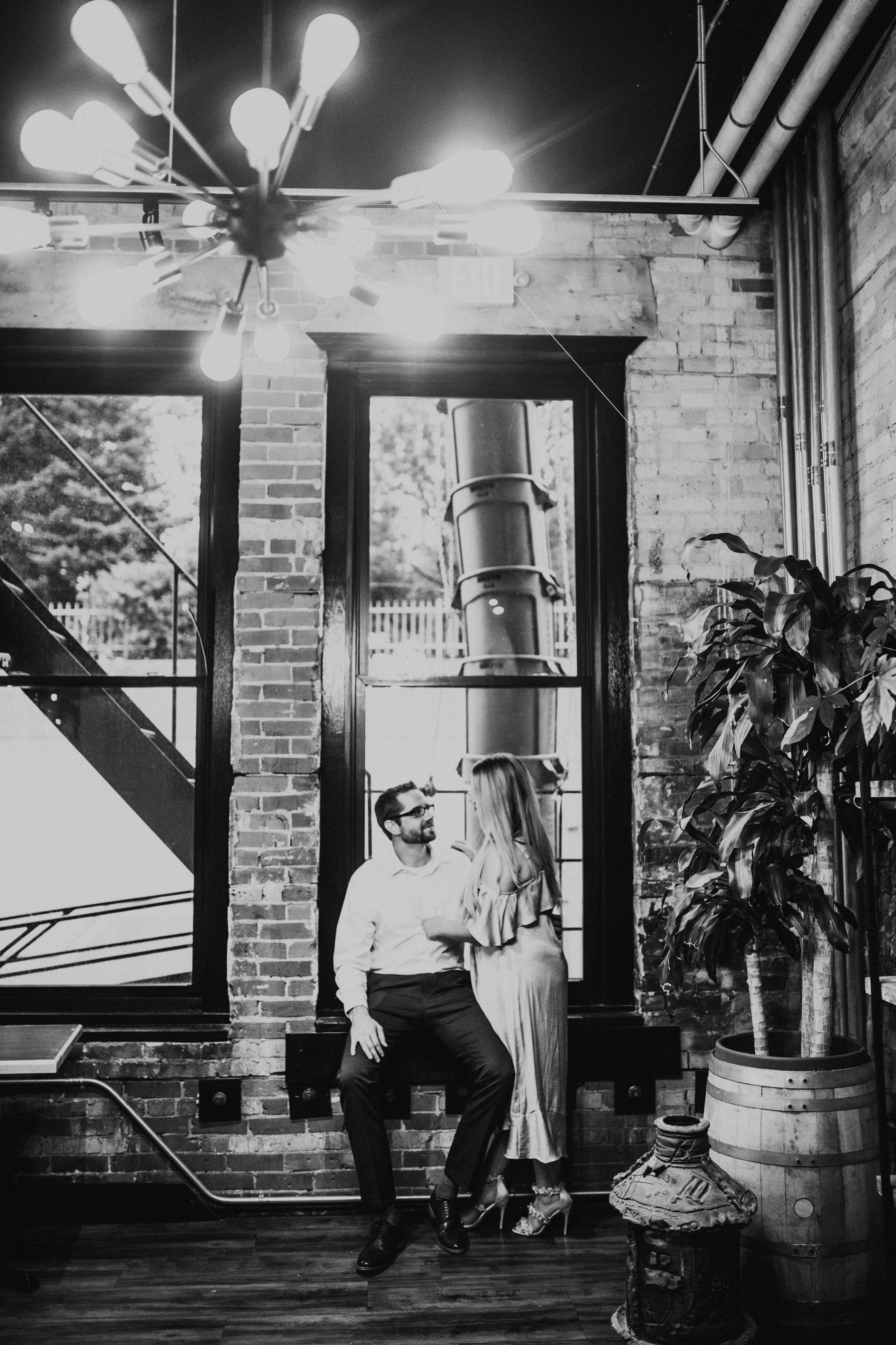 brewery engagement session,duluth brewery engagement session,blacklist brewing engagement session,canal park engagement session,duluth outdoor engagement session