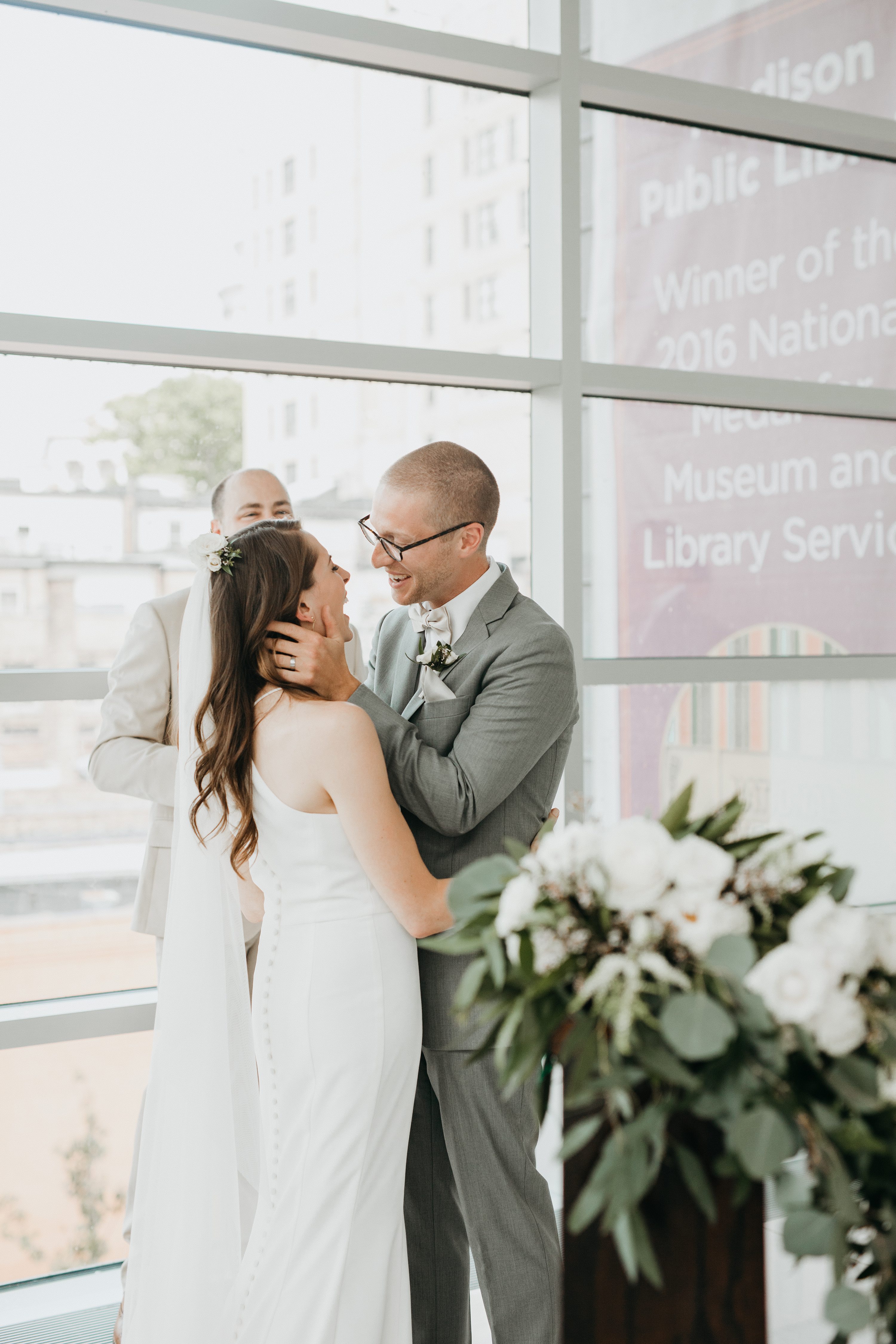 library wedding,madison central library wedding,madison public library wedding,madison wi wedding photographer