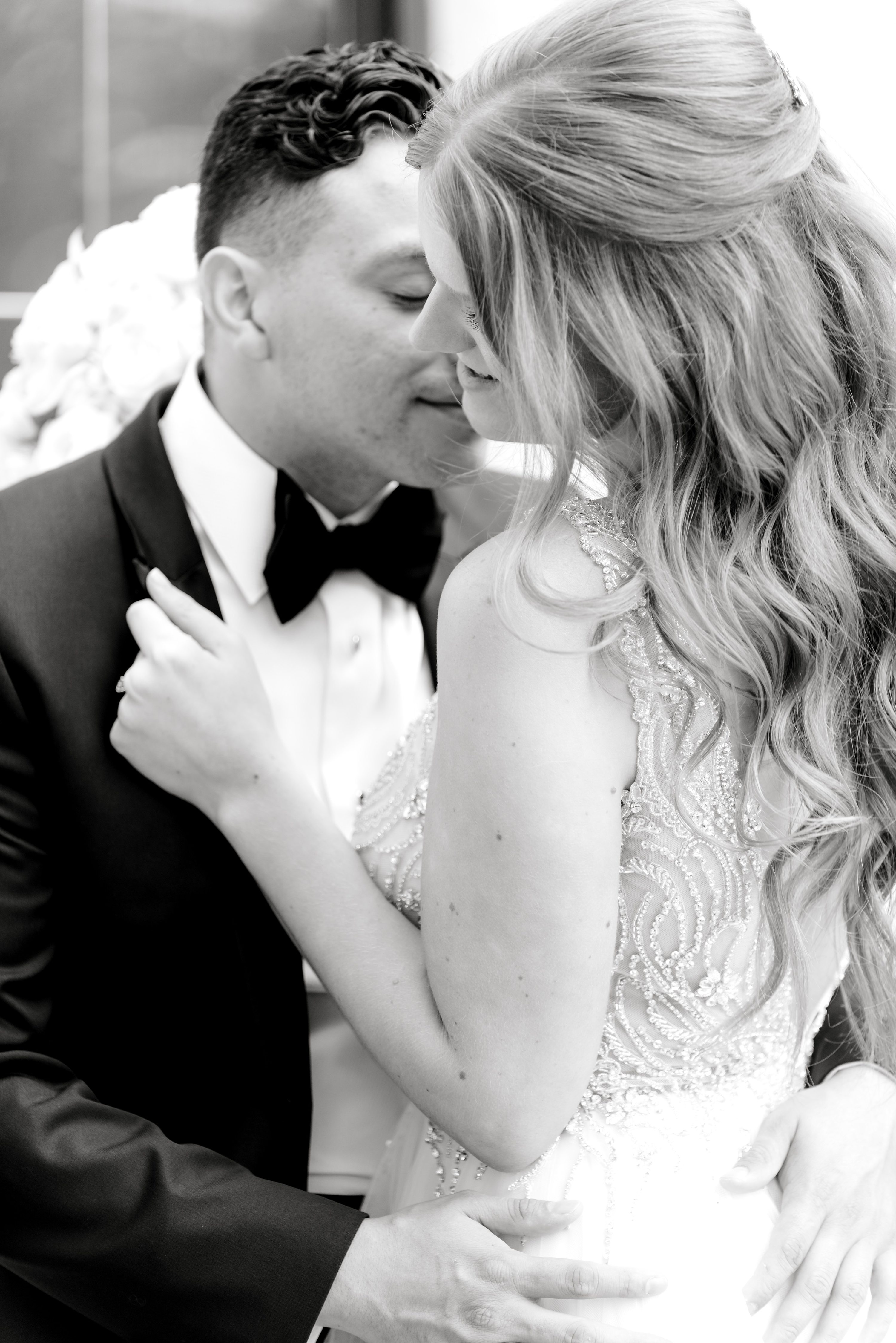 black tie wedding,Husband & Wife Team