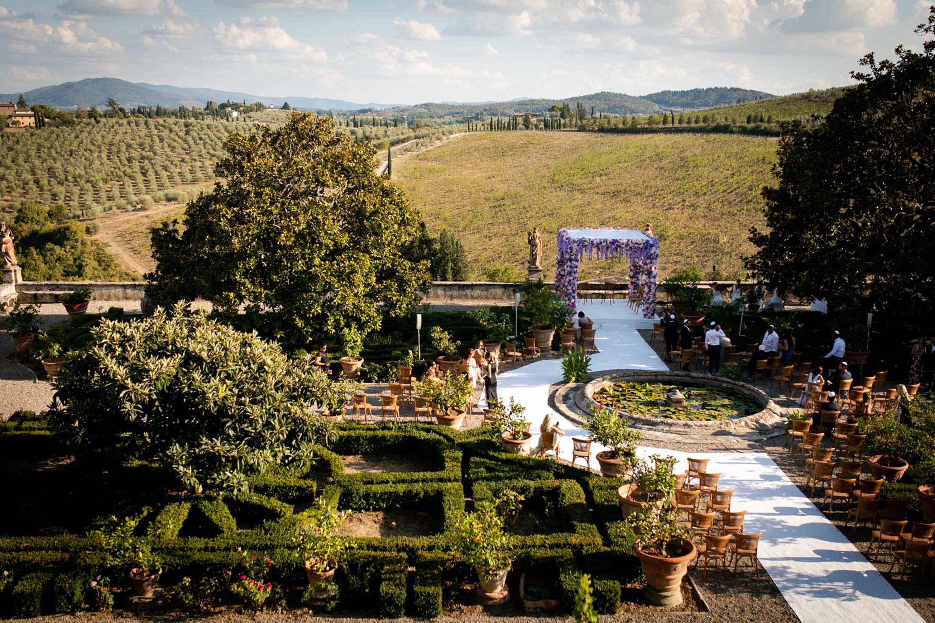 Matrimonio ebraico a Firenze,Fotografie di un elegante matrimonio ebraico tra le colline del Chianti