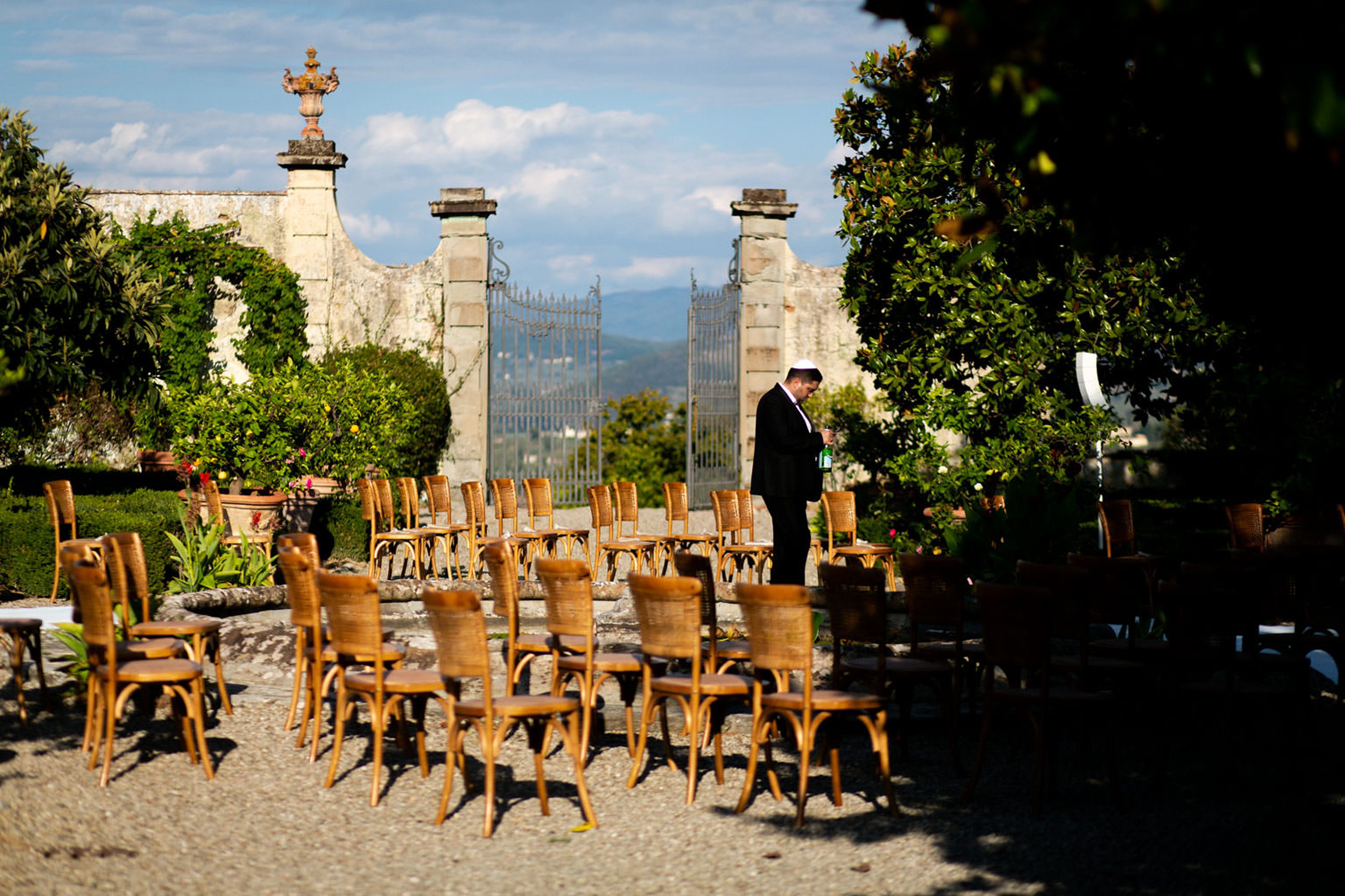 Matrimonio ebraico a Firenze,Fotografie di un elegante matrimonio ebraico tra le colline del Chianti