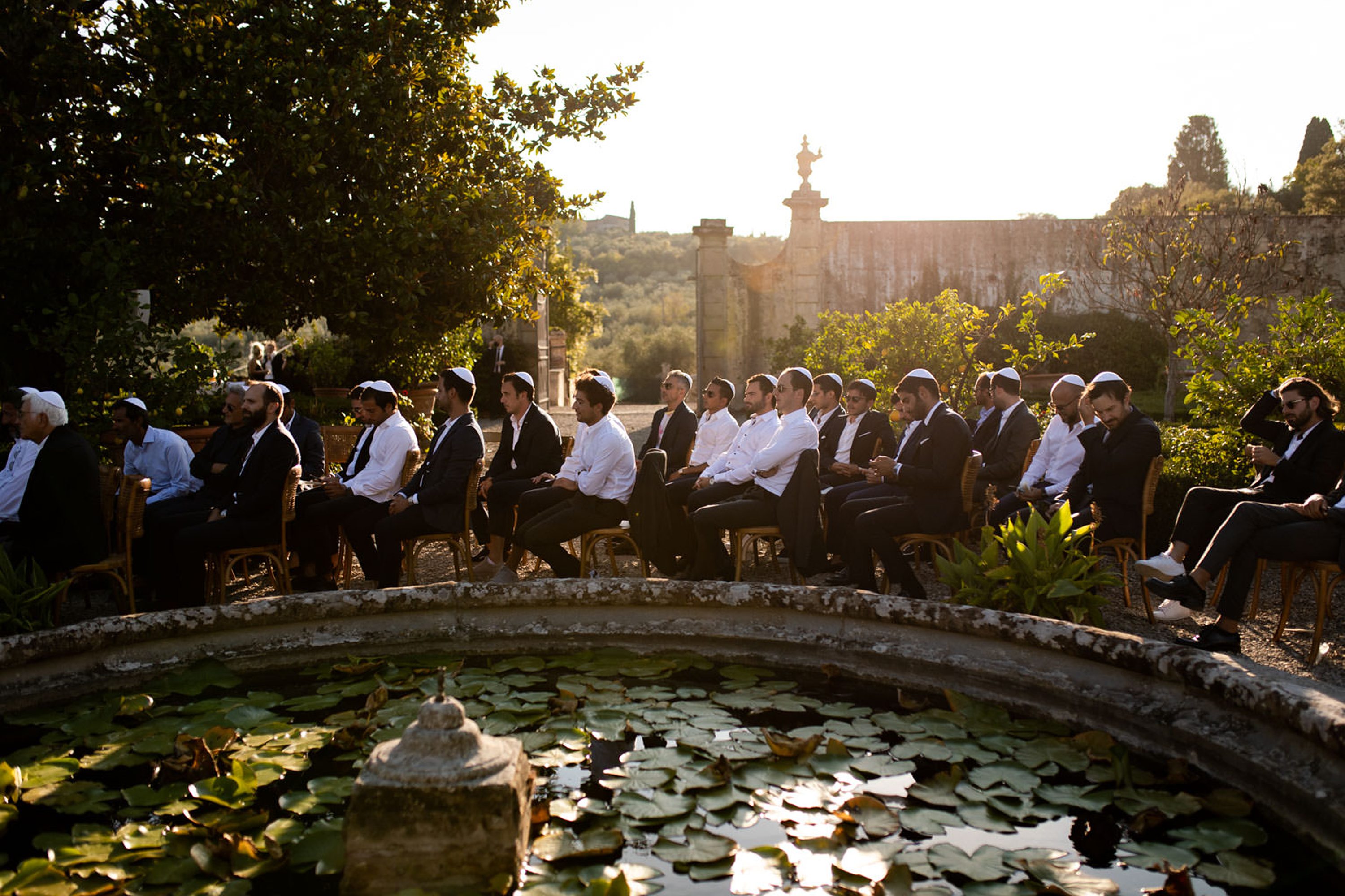 Matrimonio ebraico a Firenze,Fotografie di un elegante matrimonio ebraico tra le colline del Chianti