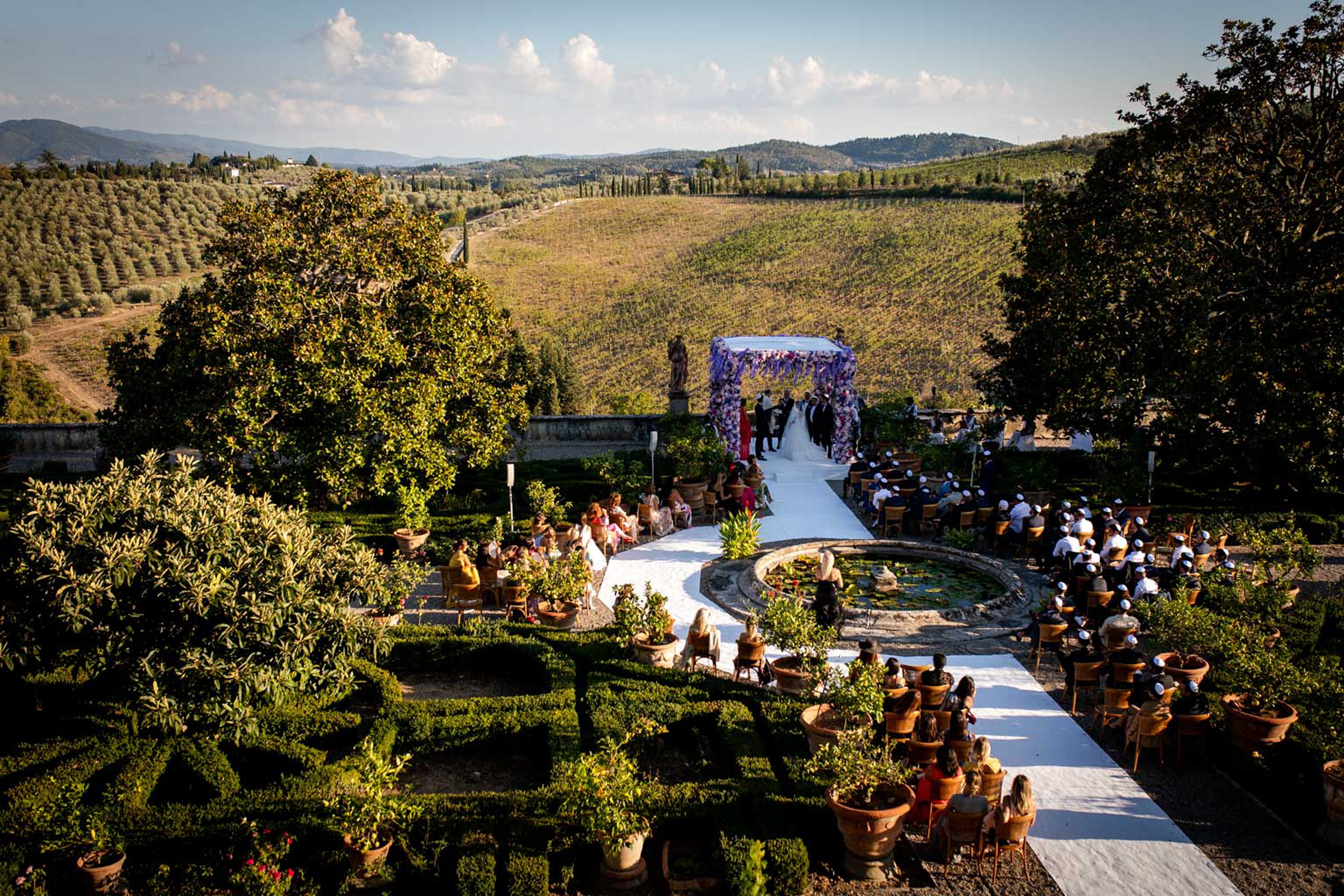 Matrimonio ebraico a Firenze,Fotografie di un elegante matrimonio ebraico tra le colline del Chianti