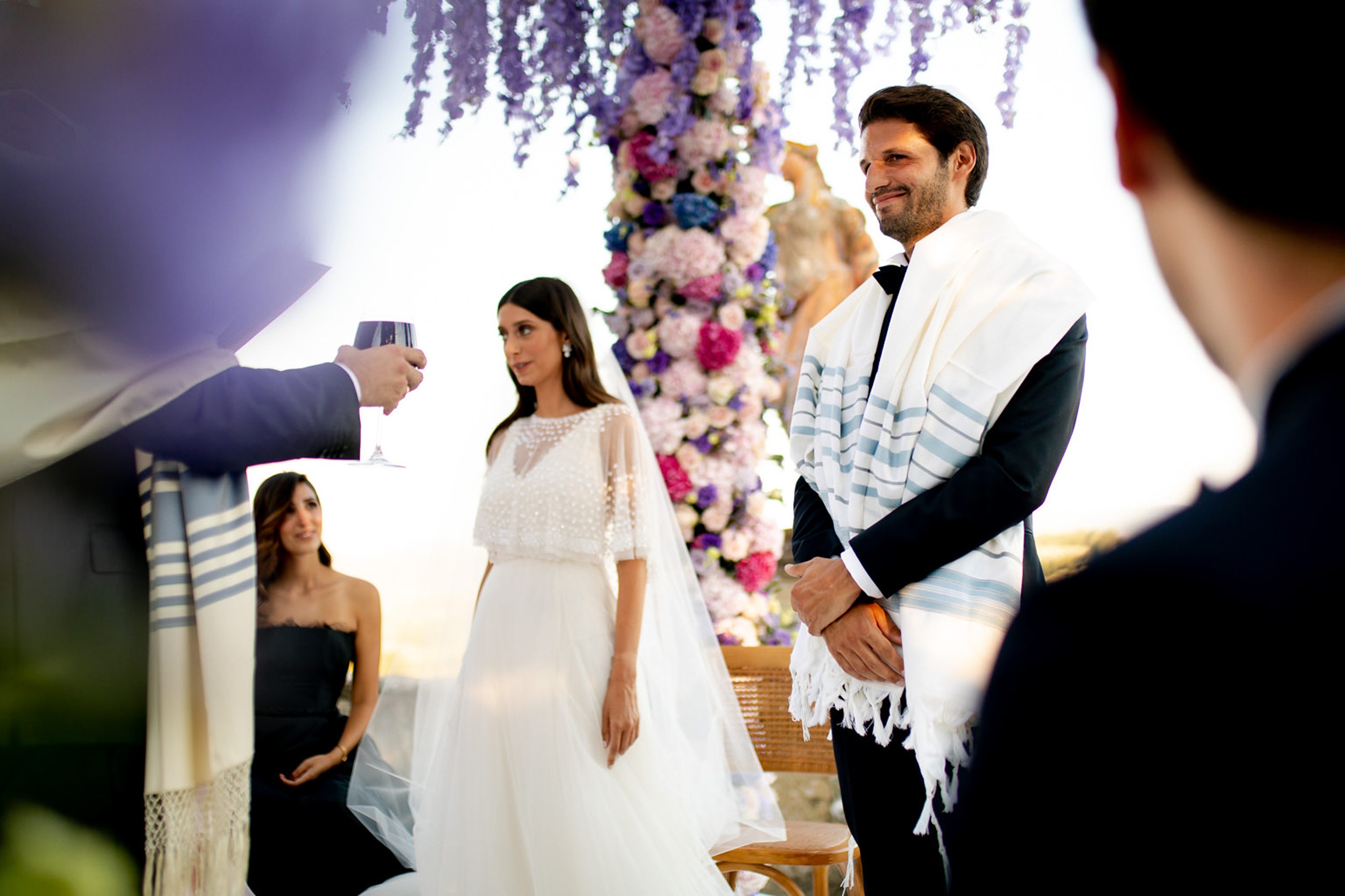 Matrimonio ebraico a Firenze,Fotografie di un elegante matrimonio ebraico tra le colline del Chianti