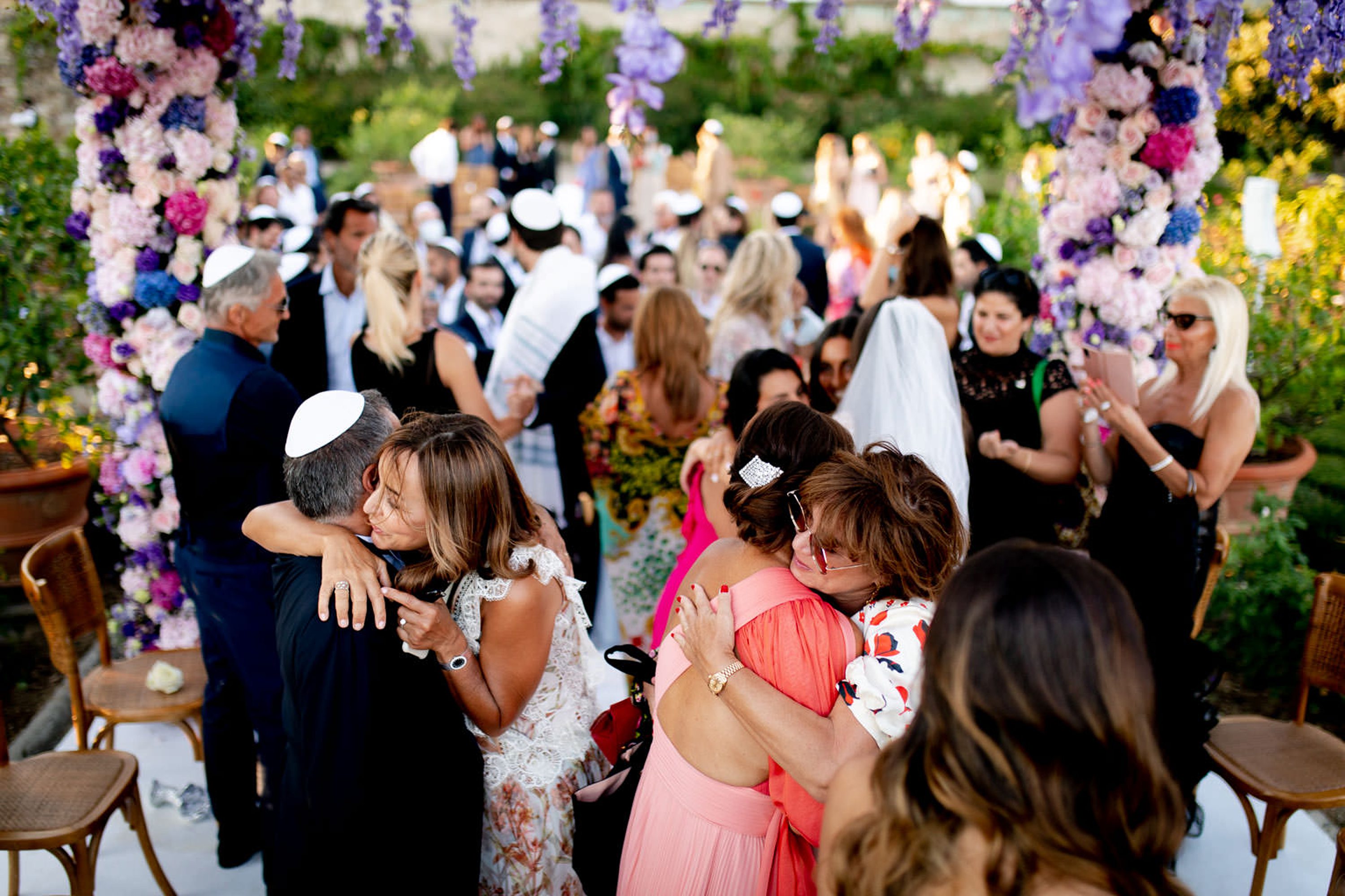 Matrimonio ebraico a Firenze,Fotografie di un elegante matrimonio ebraico tra le colline del Chianti
