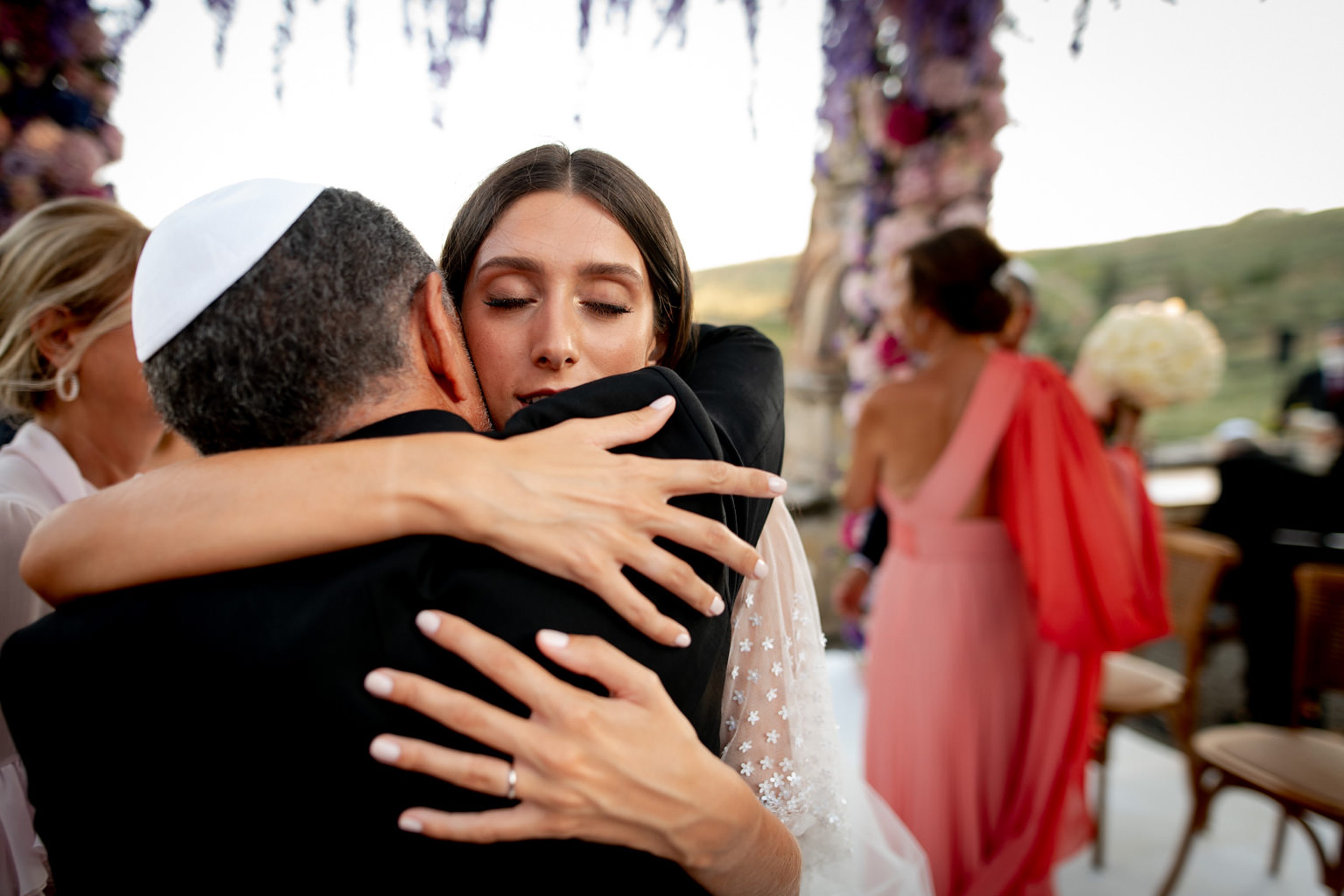 Matrimonio ebraico a Firenze,Fotografie di un elegante matrimonio ebraico tra le colline del Chianti