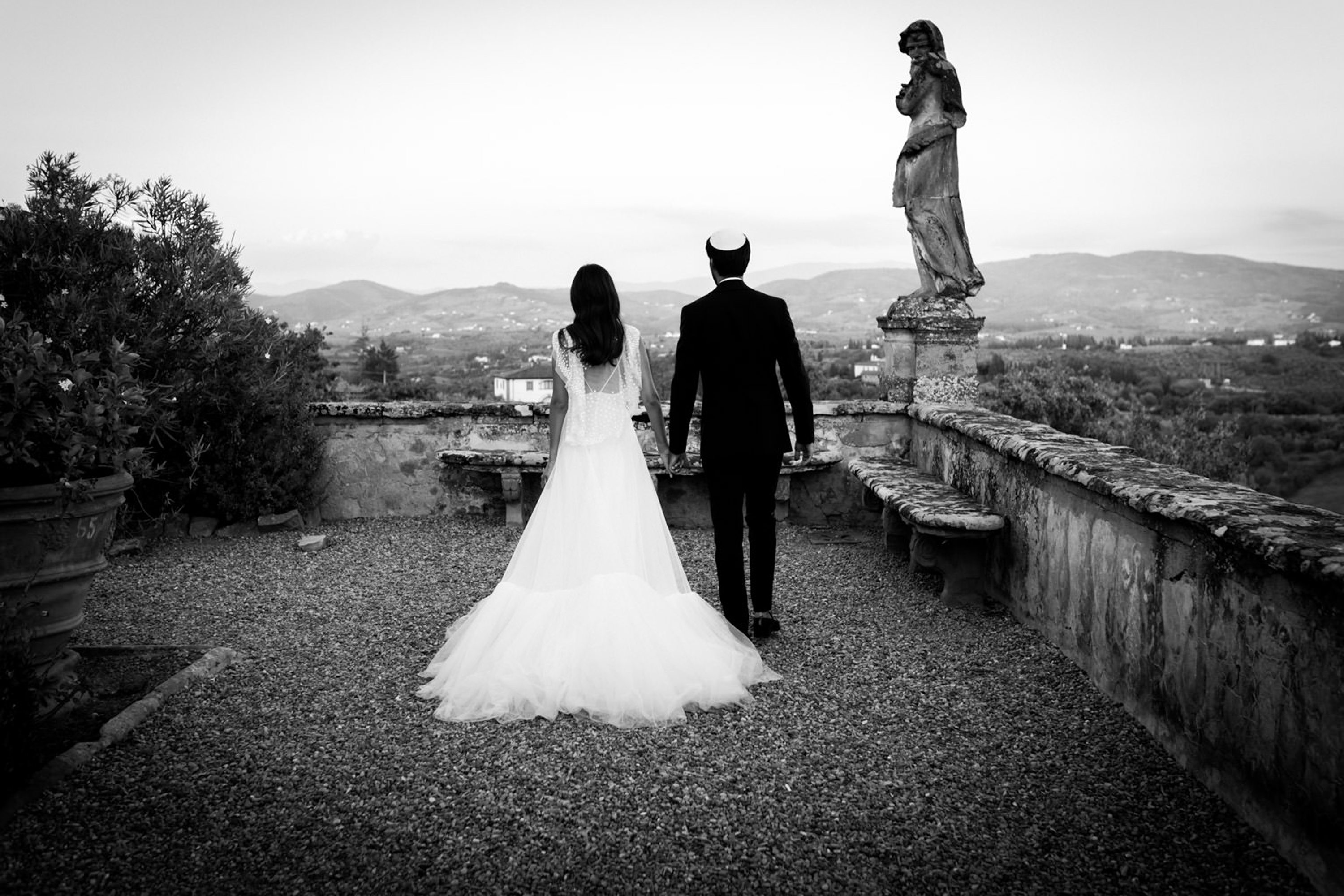 Matrimonio ebraico a Firenze,Fotografie di un elegante matrimonio ebraico tra le colline del Chianti
