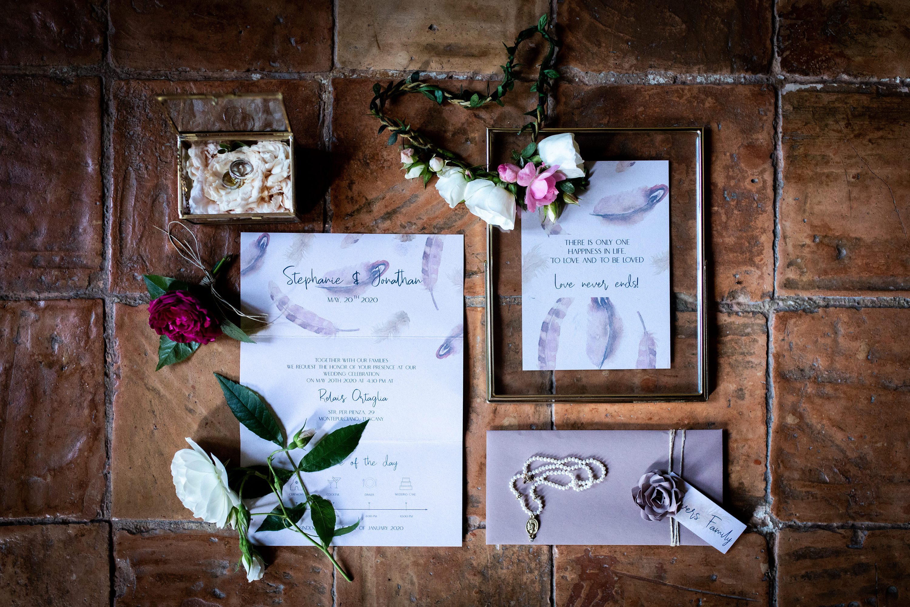 Bohémien elopement al Relais Ortaglia di Montepulciano