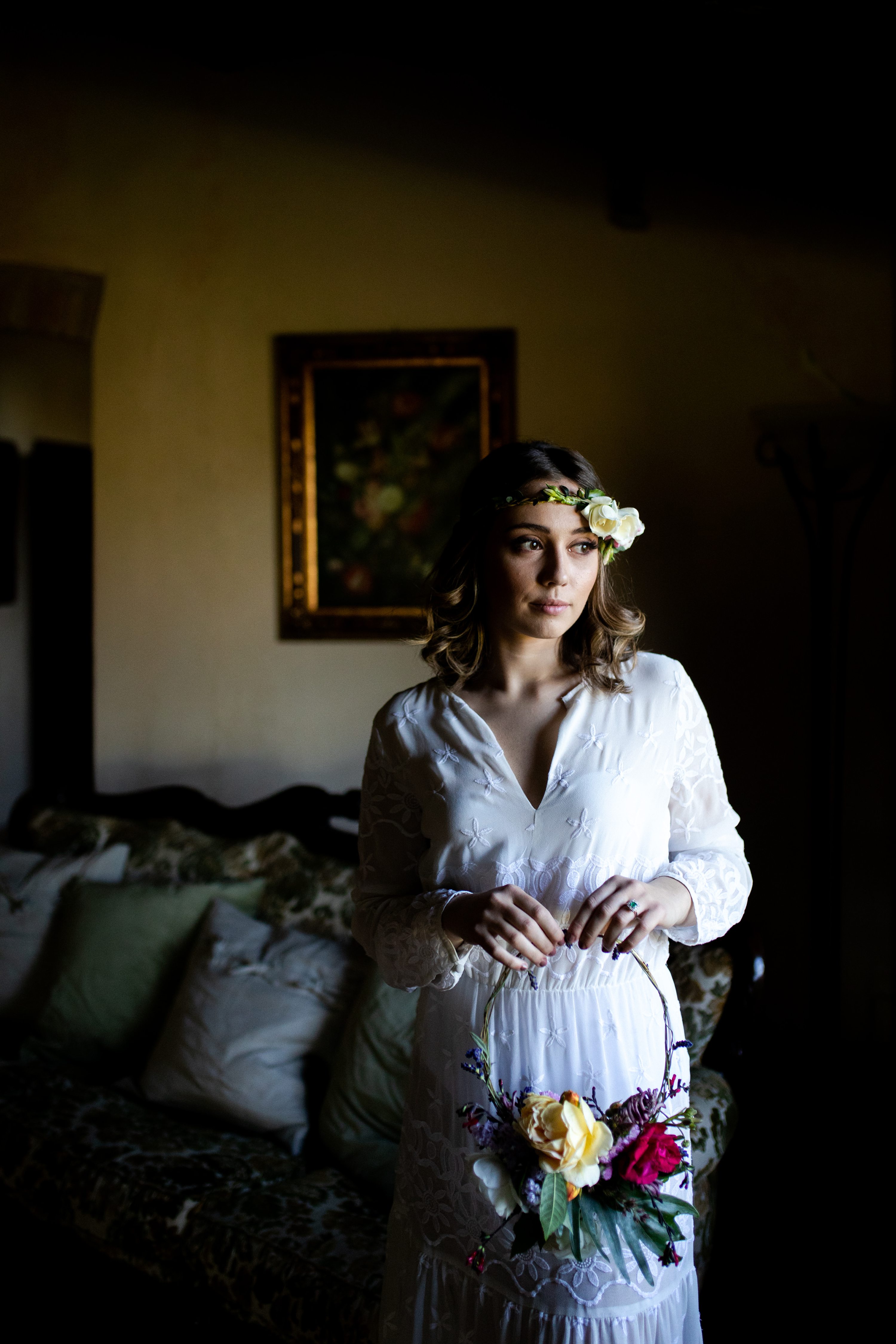 Bohémien elopement al Relais Ortaglia di Montepulciano