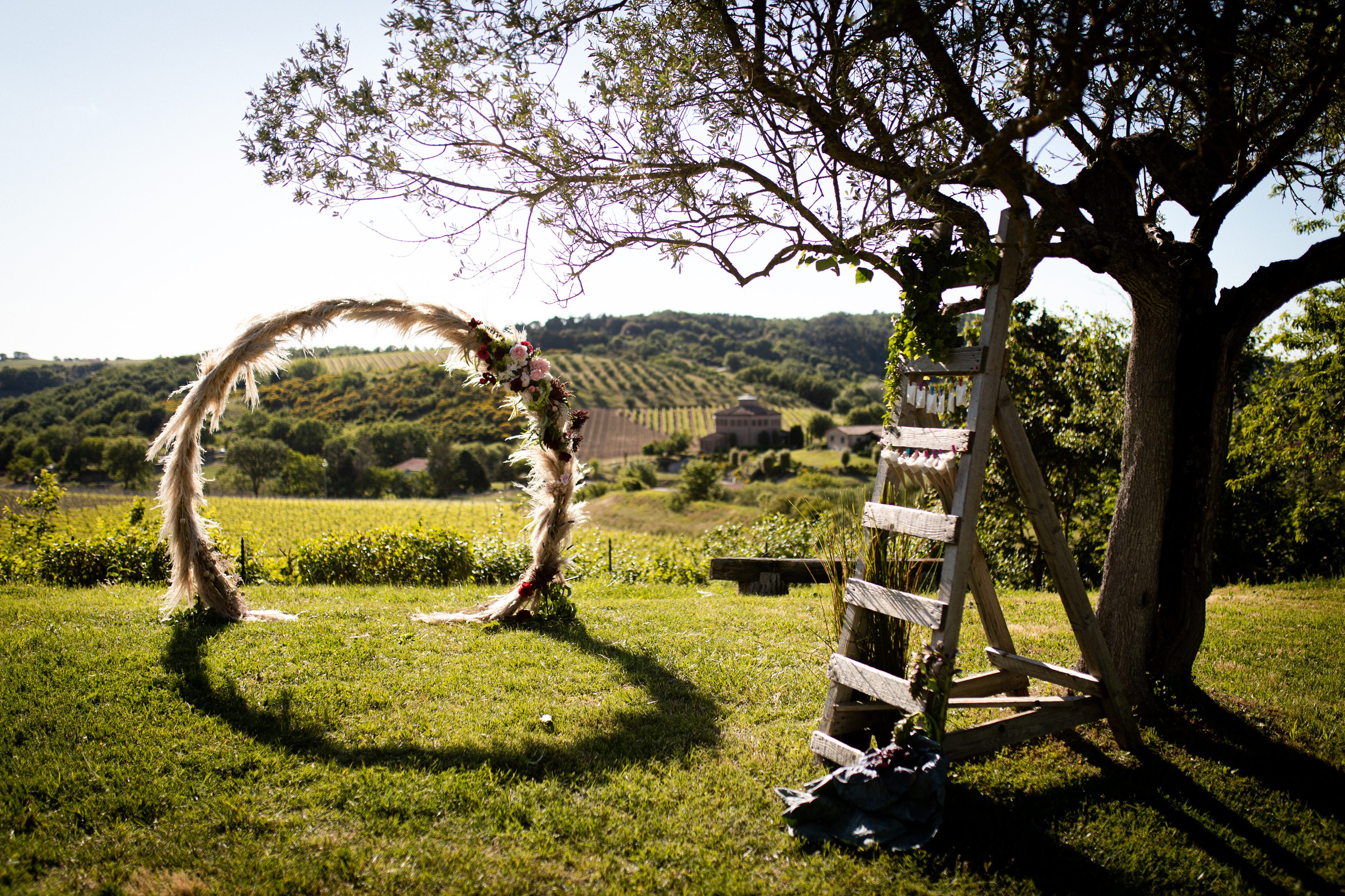Bohémien elopement al Relais Ortaglia di Montepulciano