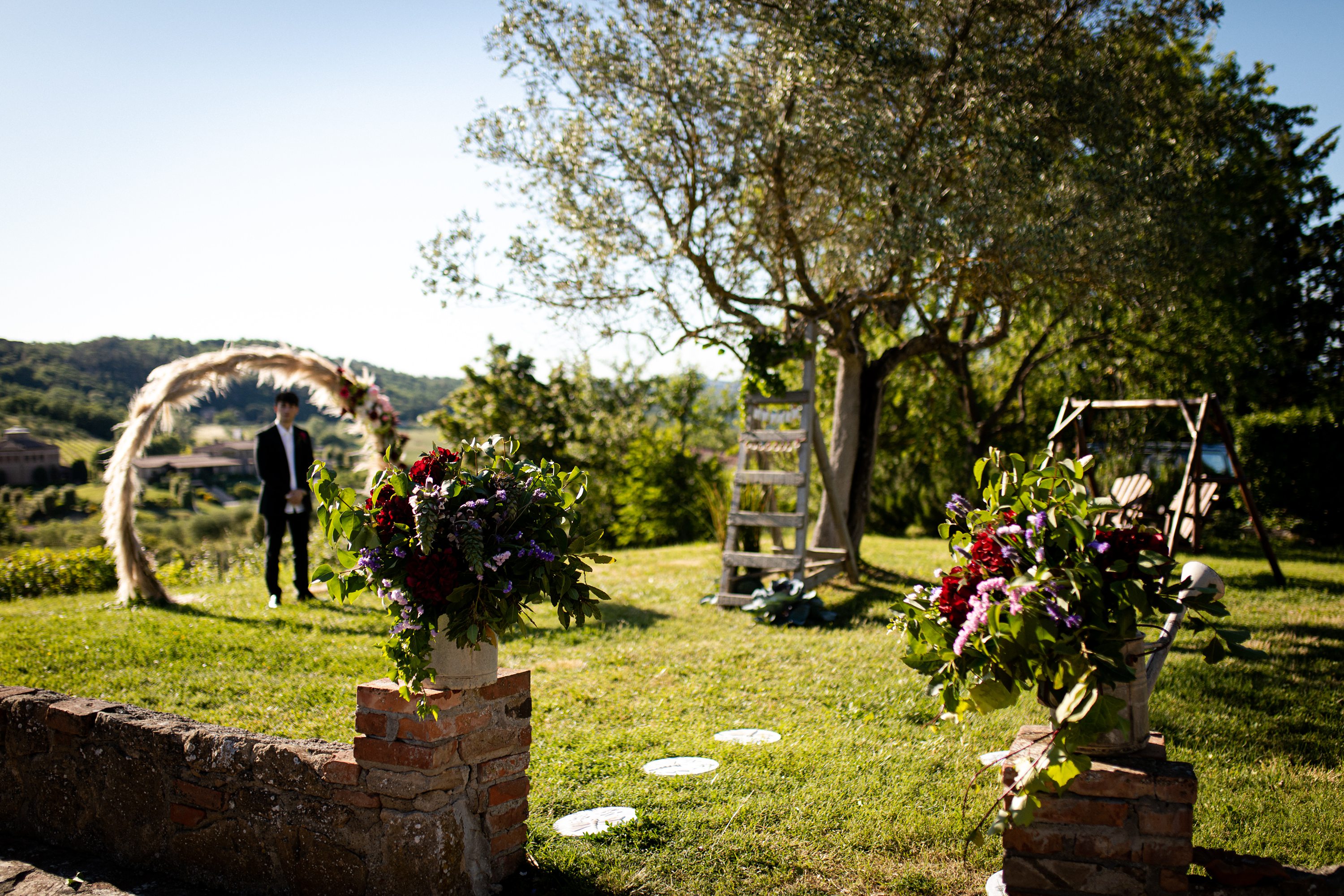 Bohémien elopement al Relais Ortaglia di Montepulciano