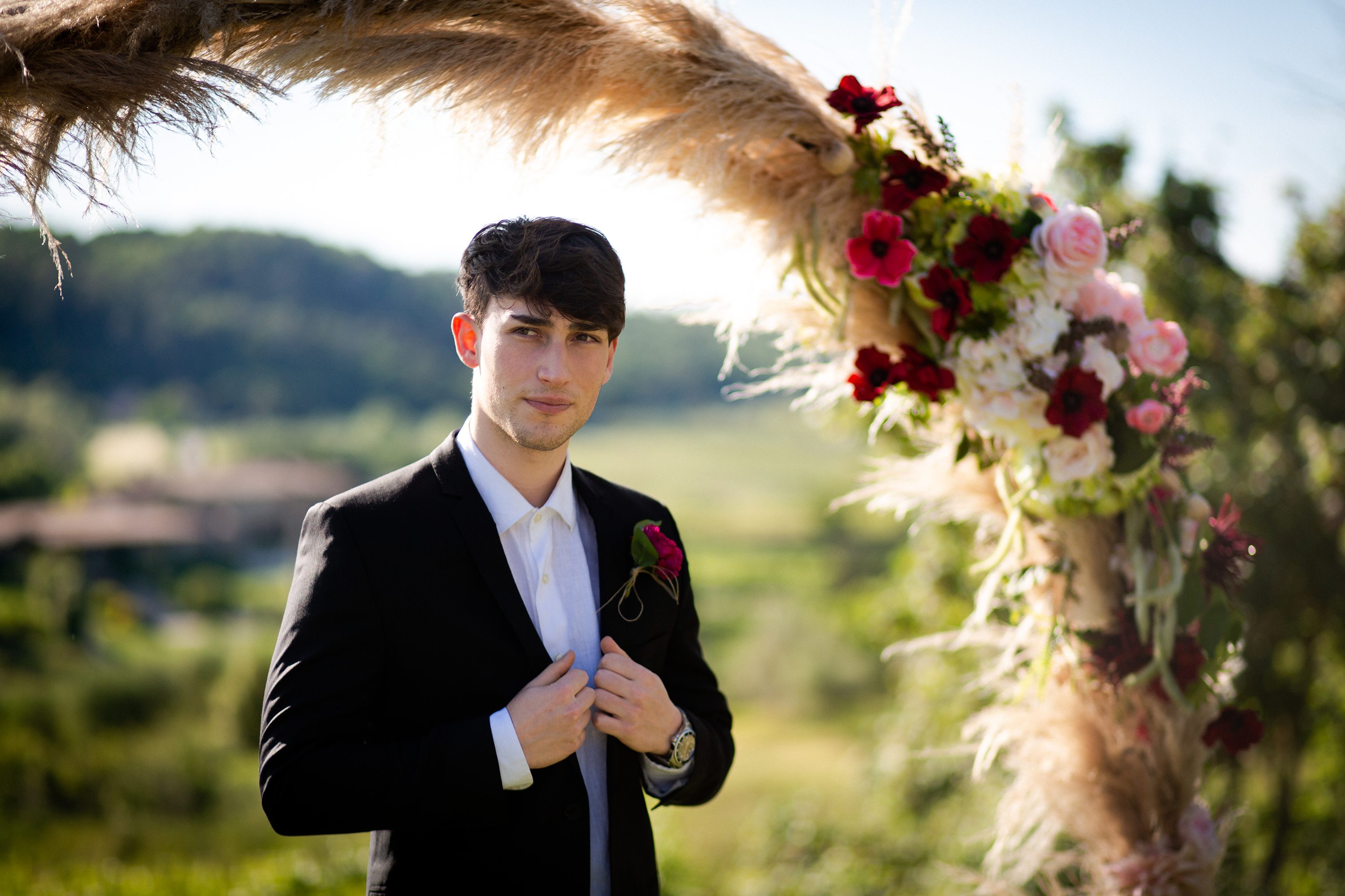 Bohémien elopement al Relais Ortaglia di Montepulciano