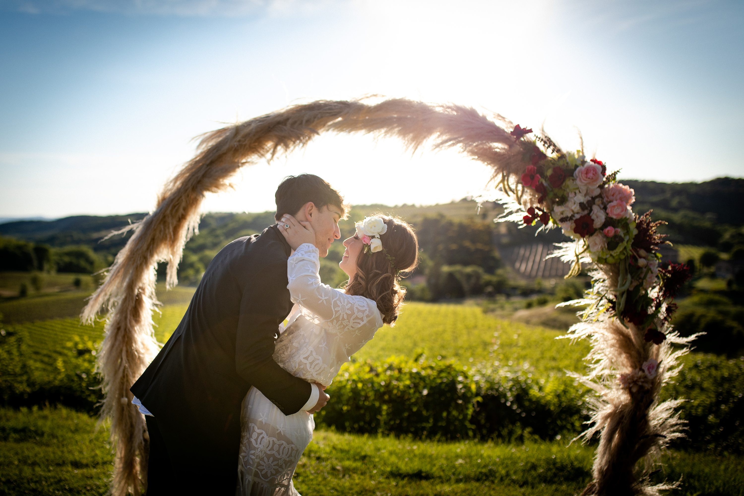 Bohémien elopement al Relais Ortaglia di Montepulciano