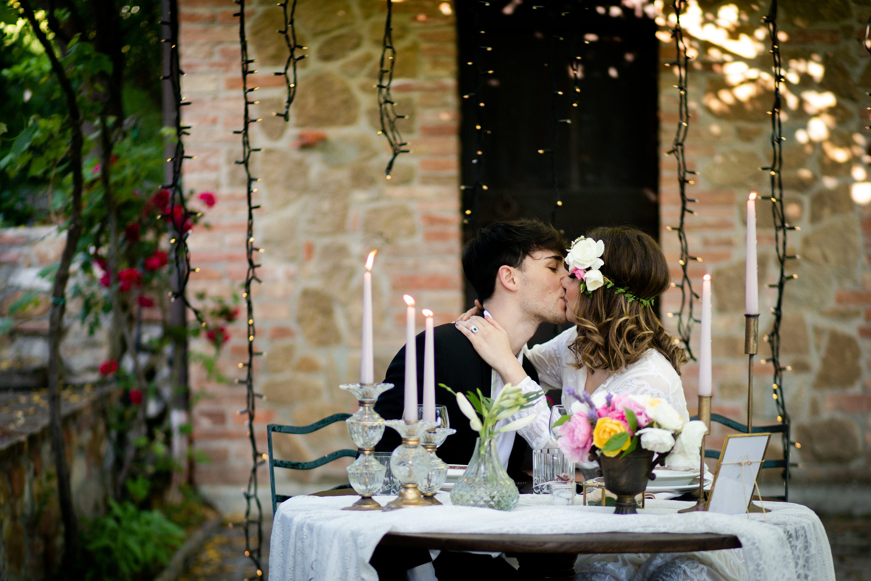 Bohémien elopement al Relais Ortaglia di Montepulciano