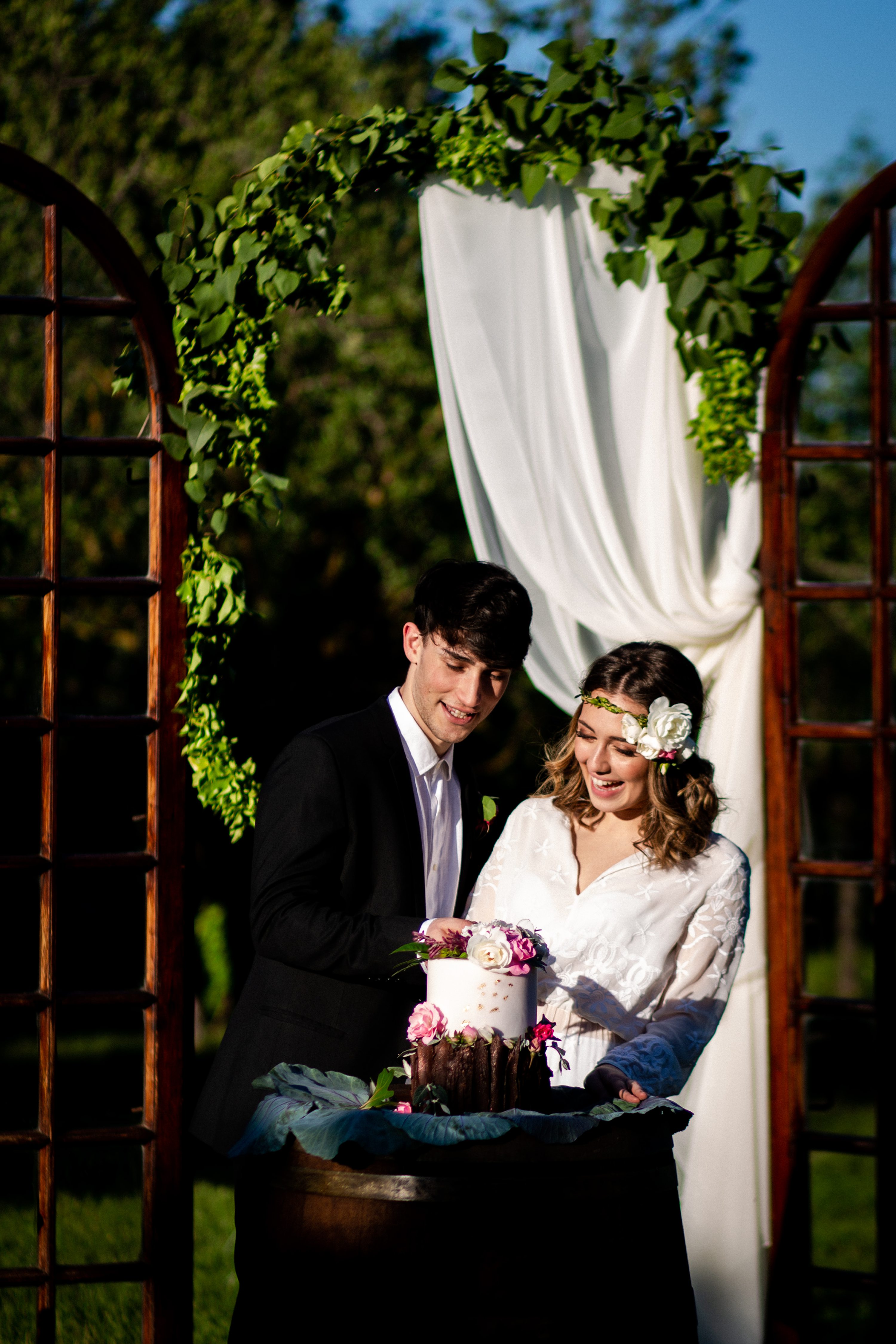 Bohémien elopement al Relais Ortaglia di Montepulciano