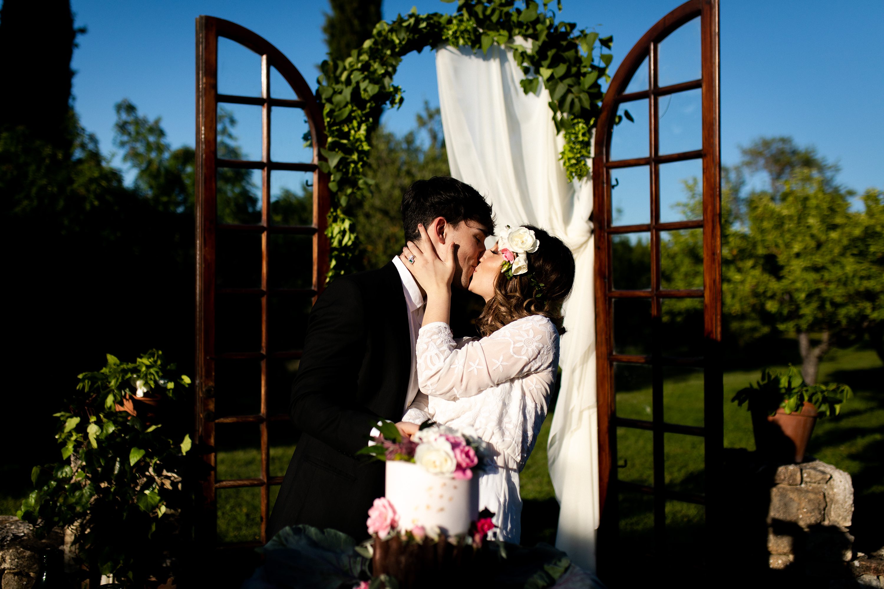 Bohémien elopement al Relais Ortaglia di Montepulciano