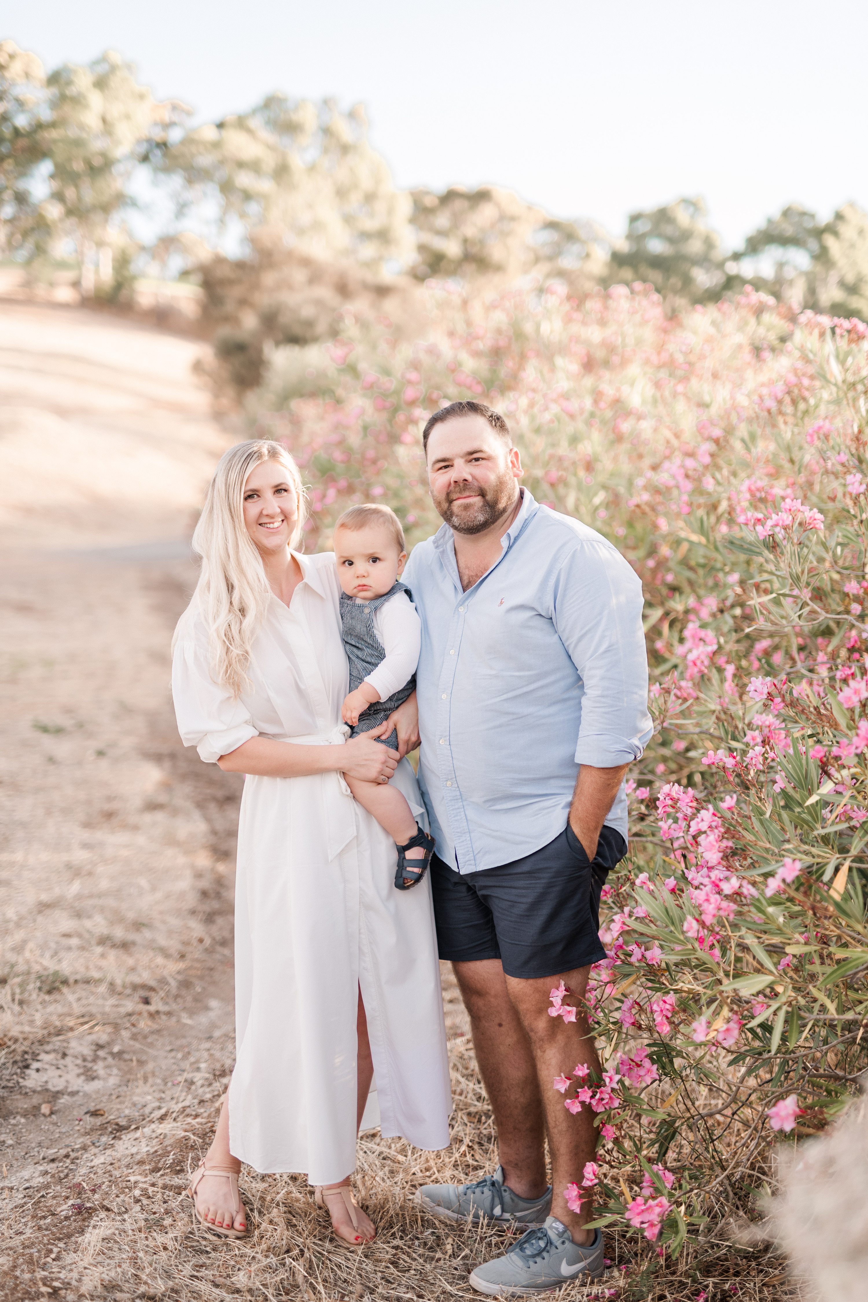 sunkissed family session,