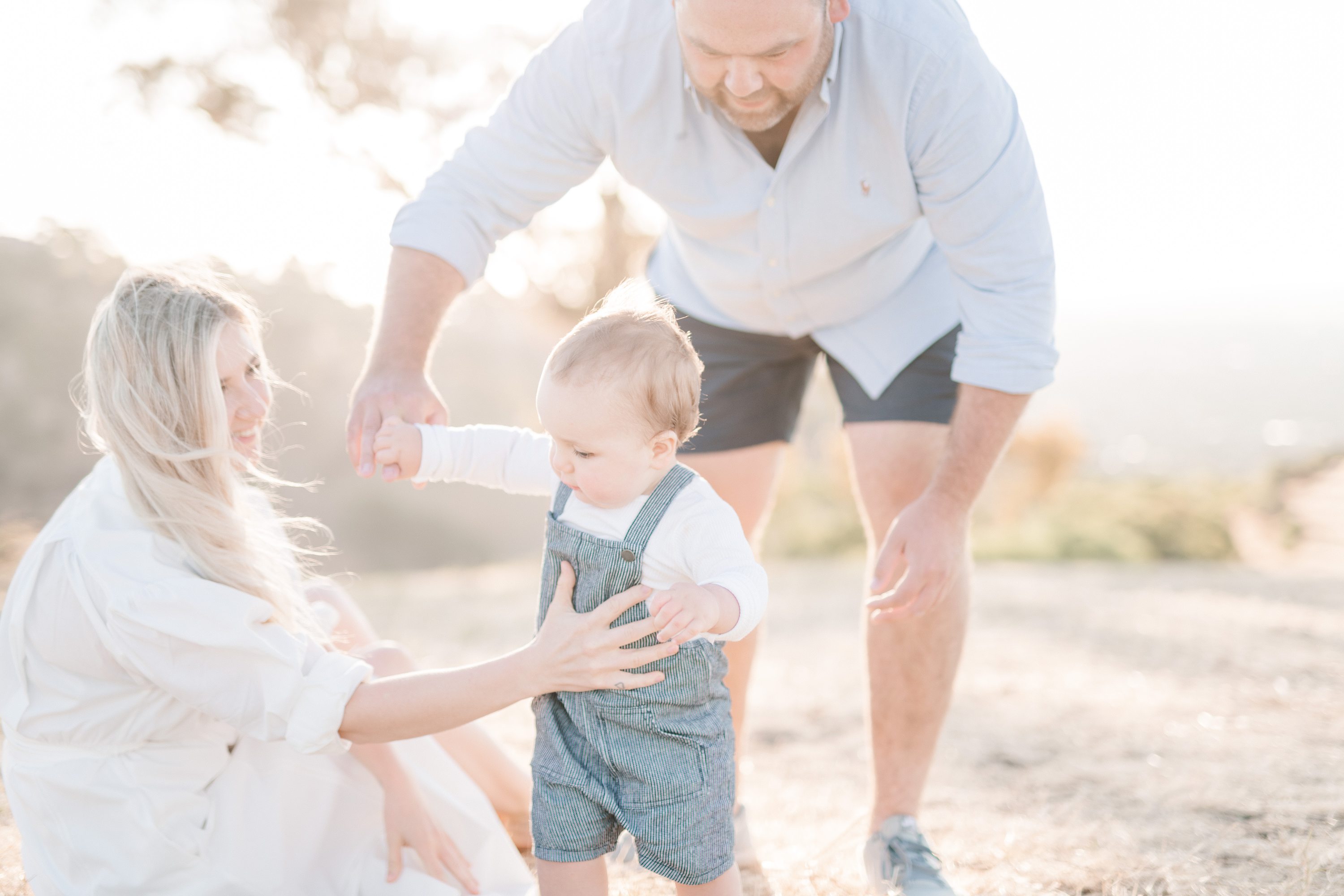 sunkissed family session