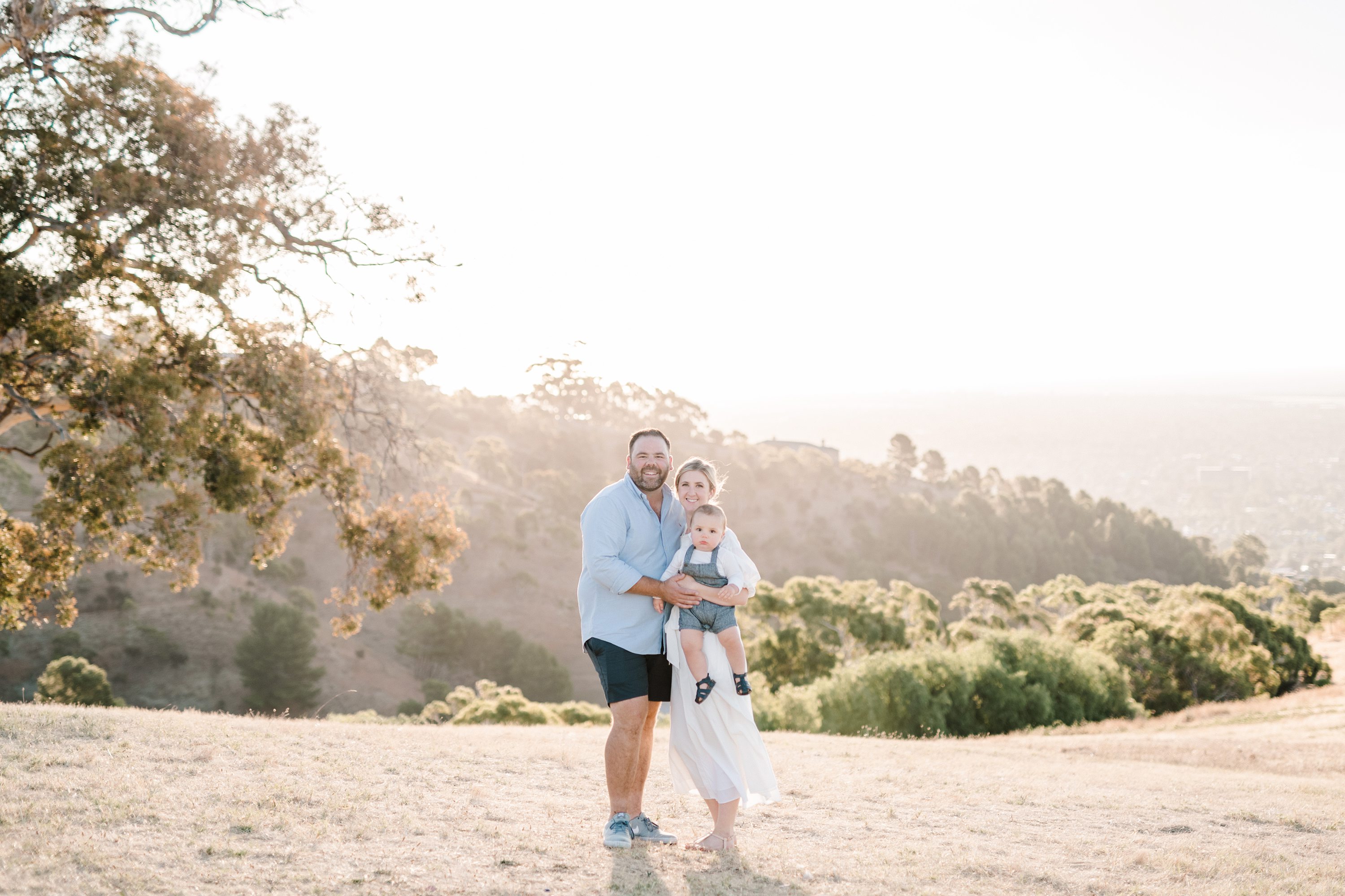 sunkissed family session,adelaide hills family photographer