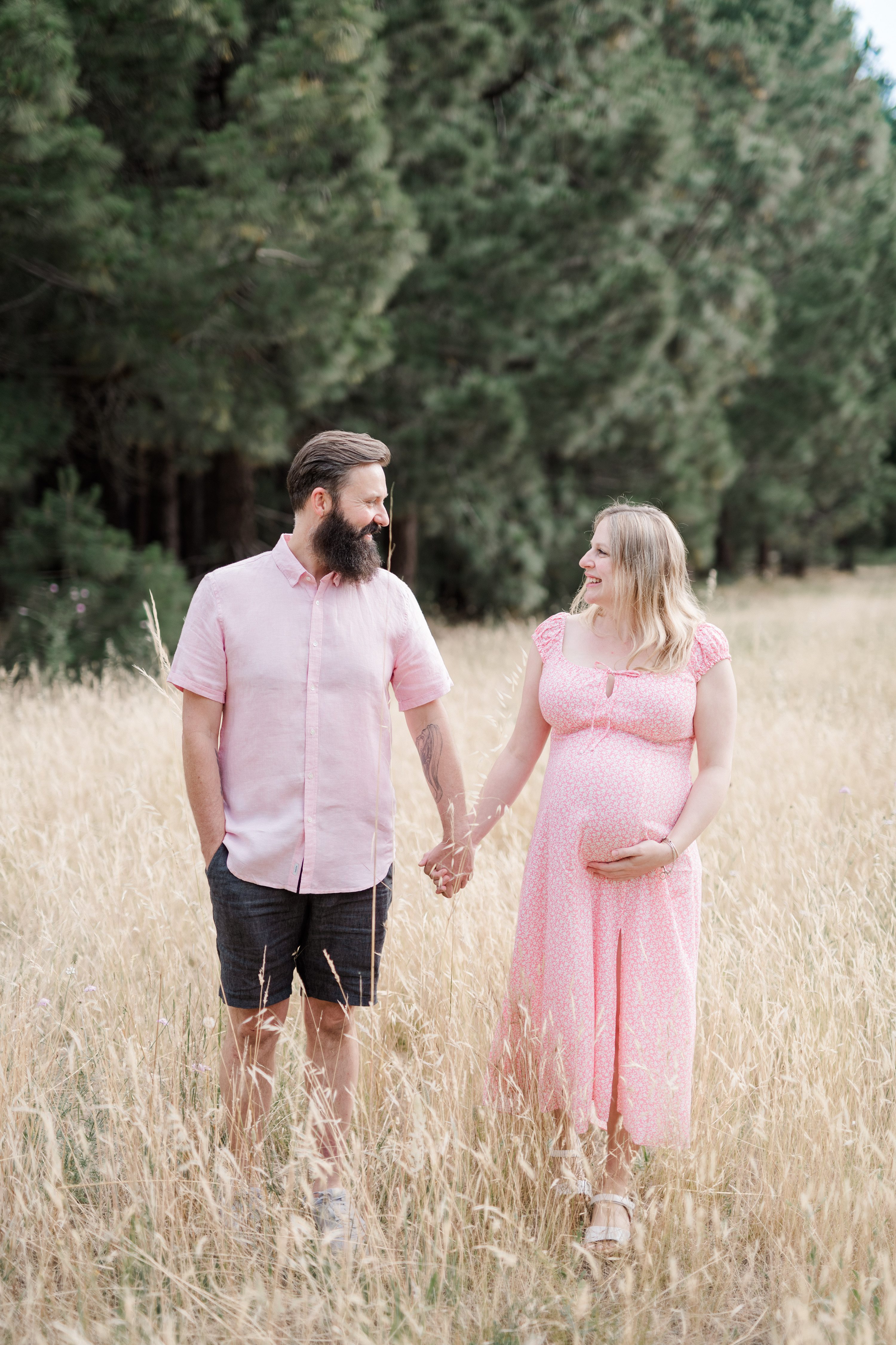 amanda kate photography,adelaide hills maternity session forest maternity session