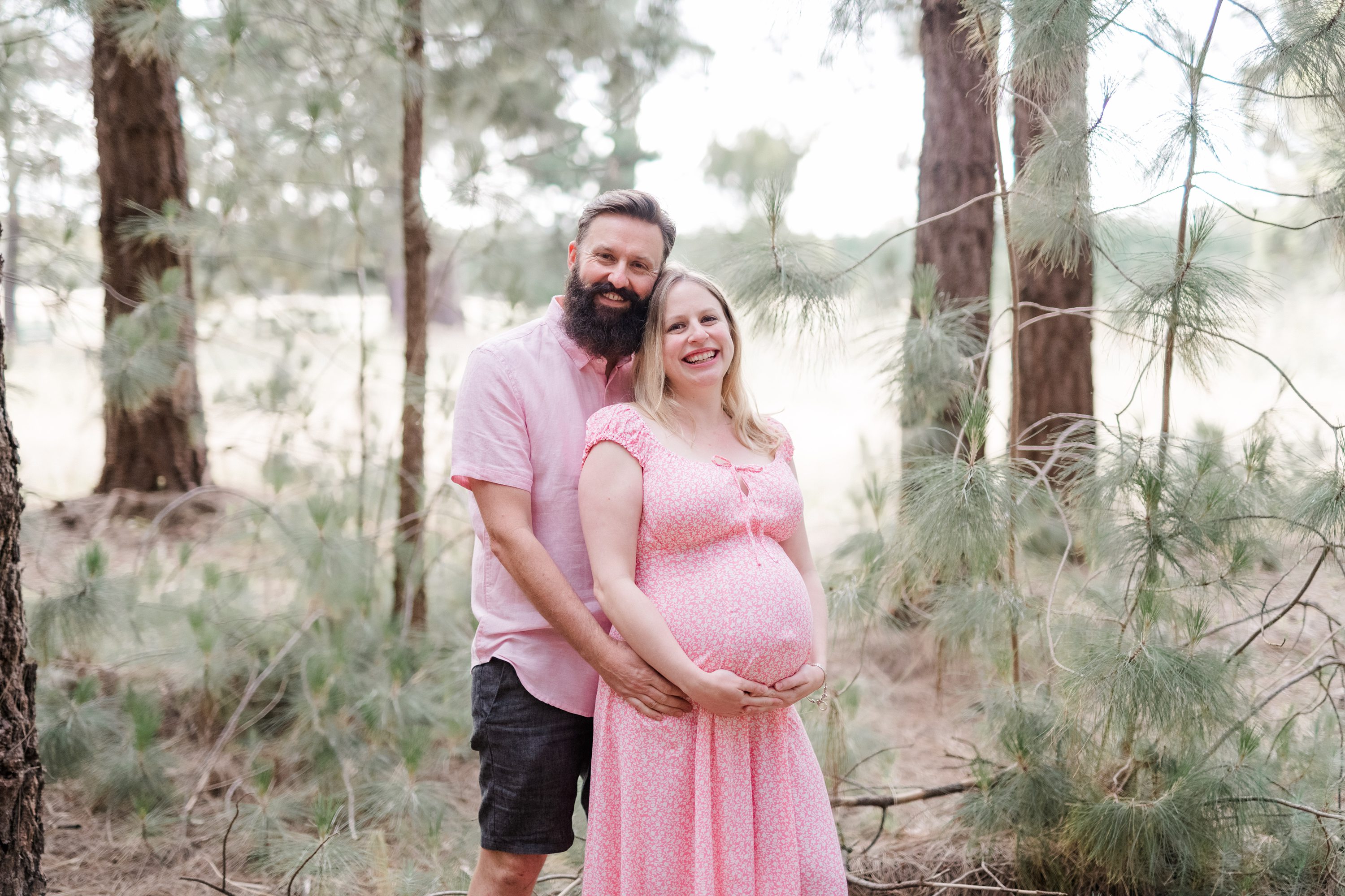 amanda kate photography,adelaide hills maternity session forest maternity session
