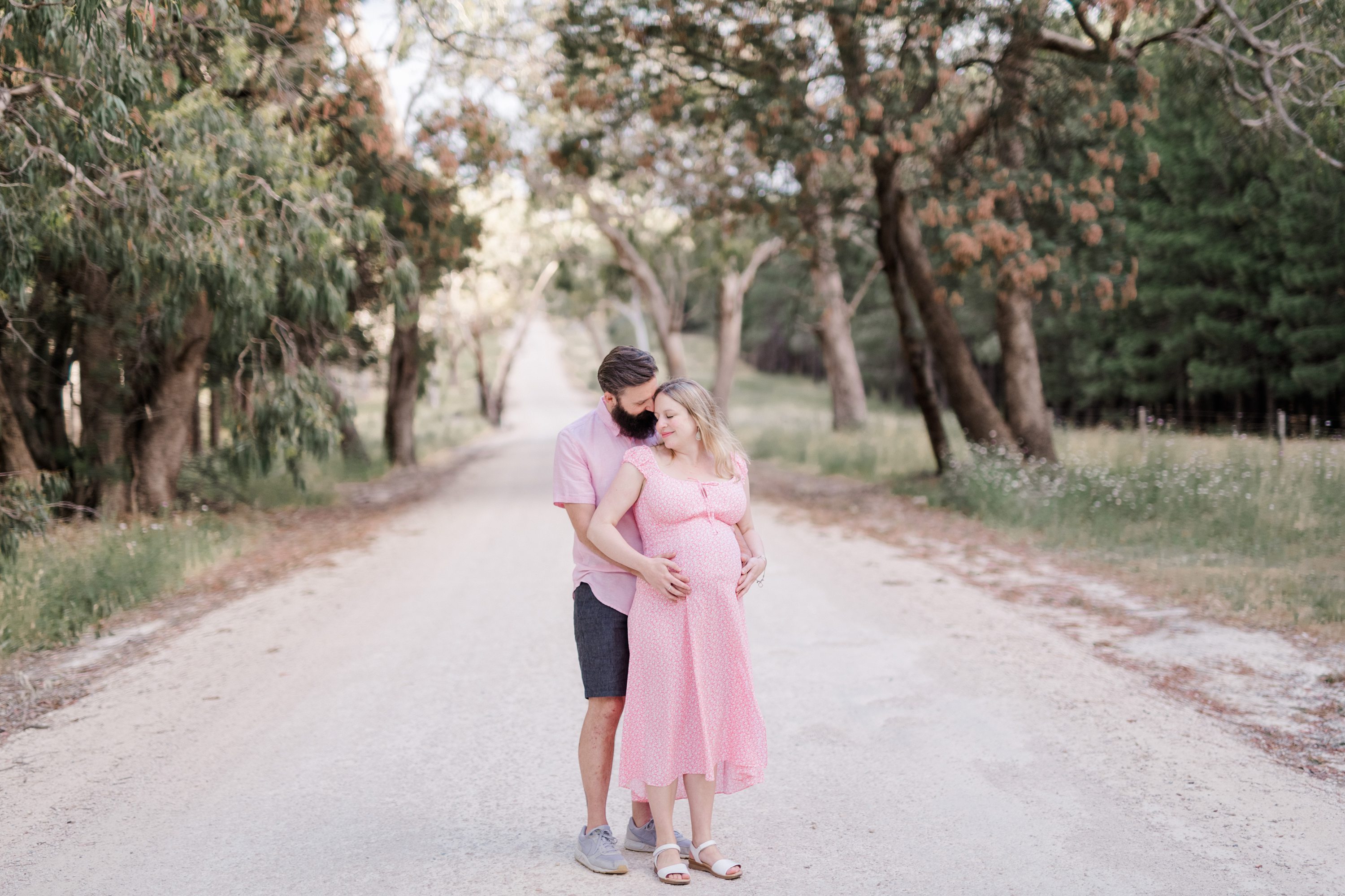 amanda kate photography,adelaide hills maternity session forest maternity session