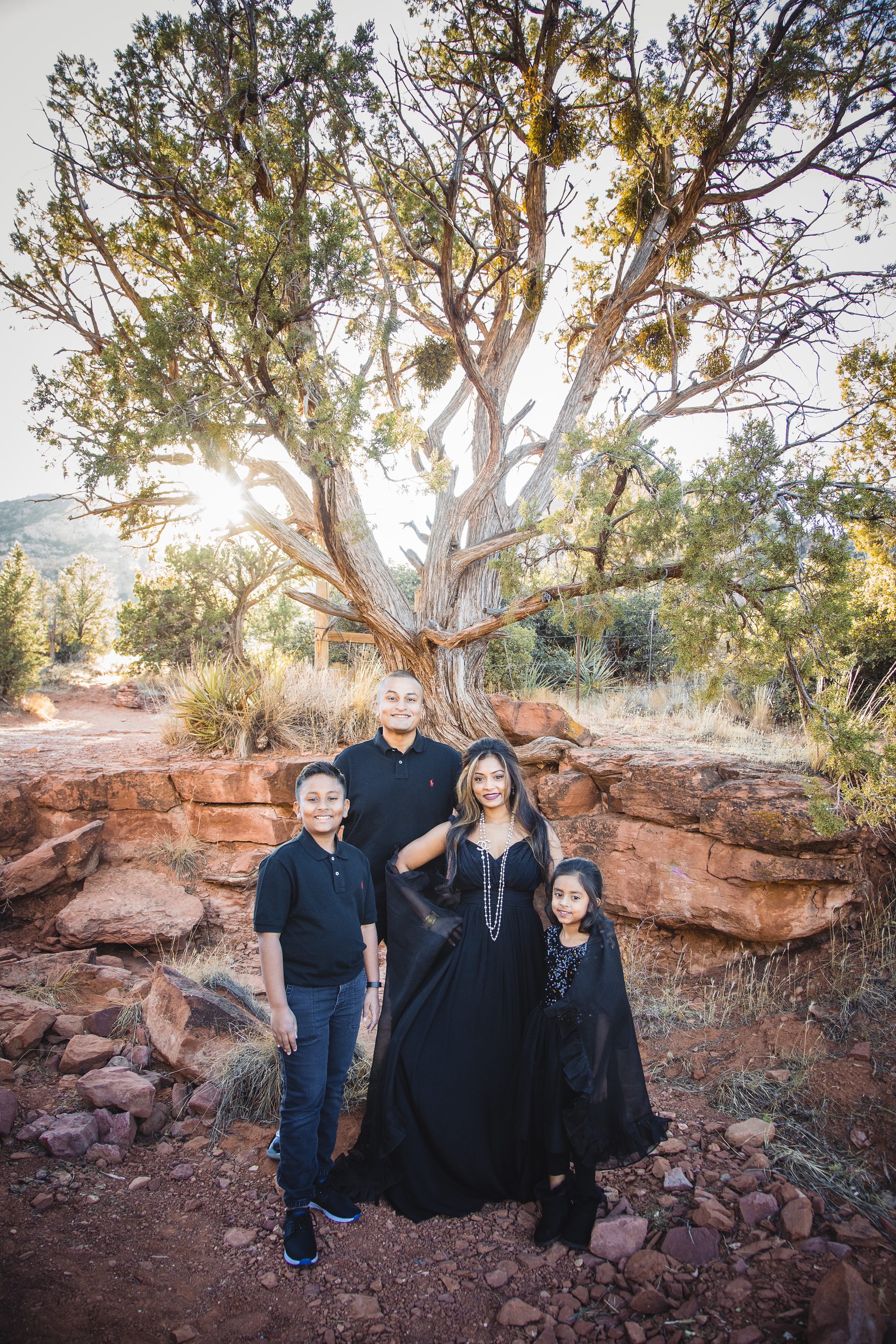 Sedona Sunset Family Photography Session,Arizona Family Photographer