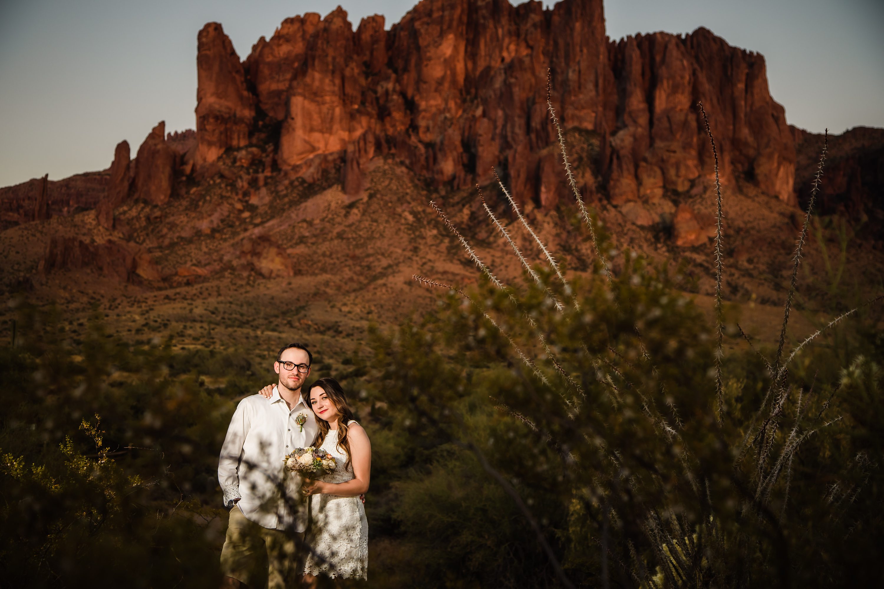 Arizona Micro Wedding,Lost Dutchman State Park Elopement