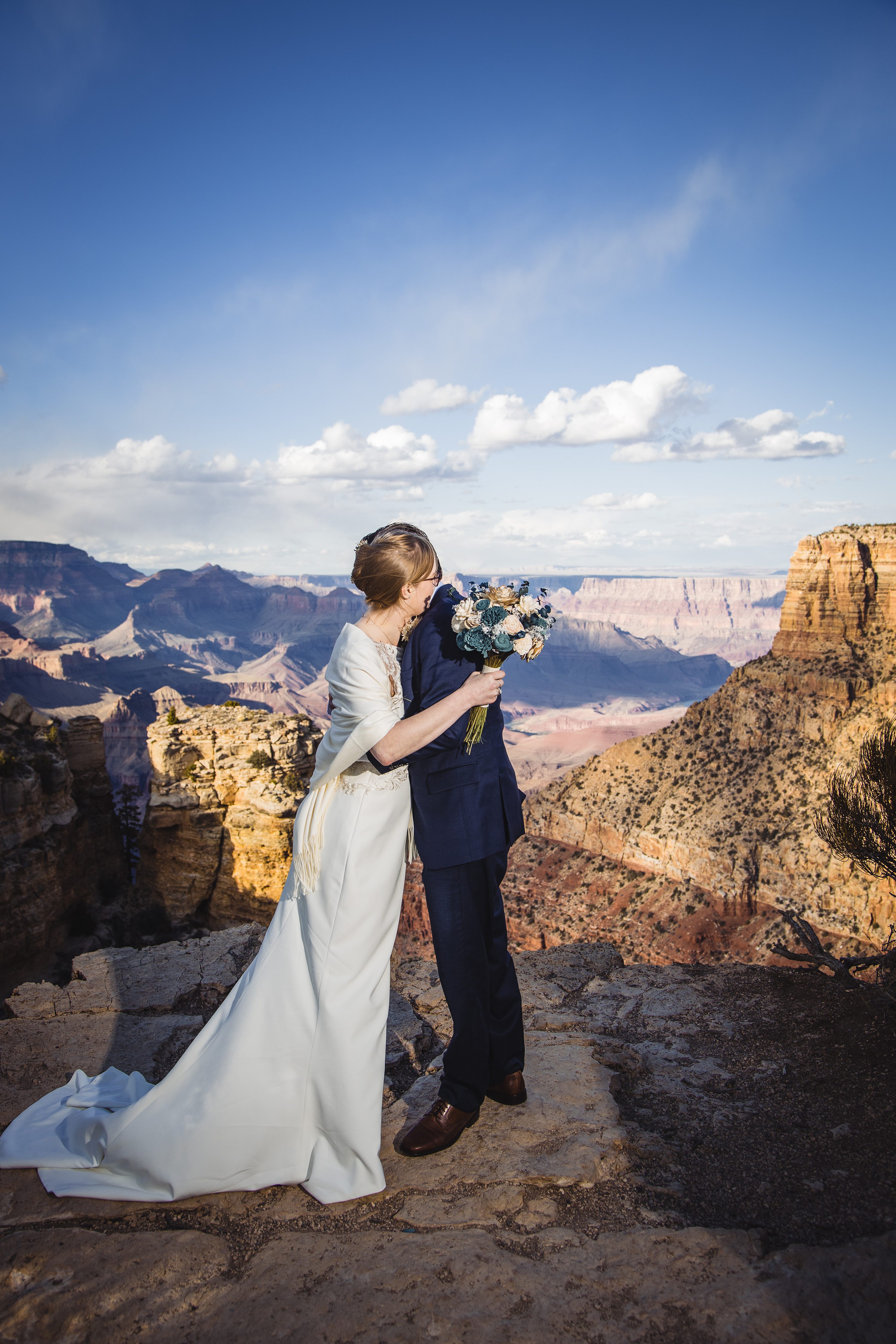 Grand Canyon Elopement,Small Grand Canyon Wedding