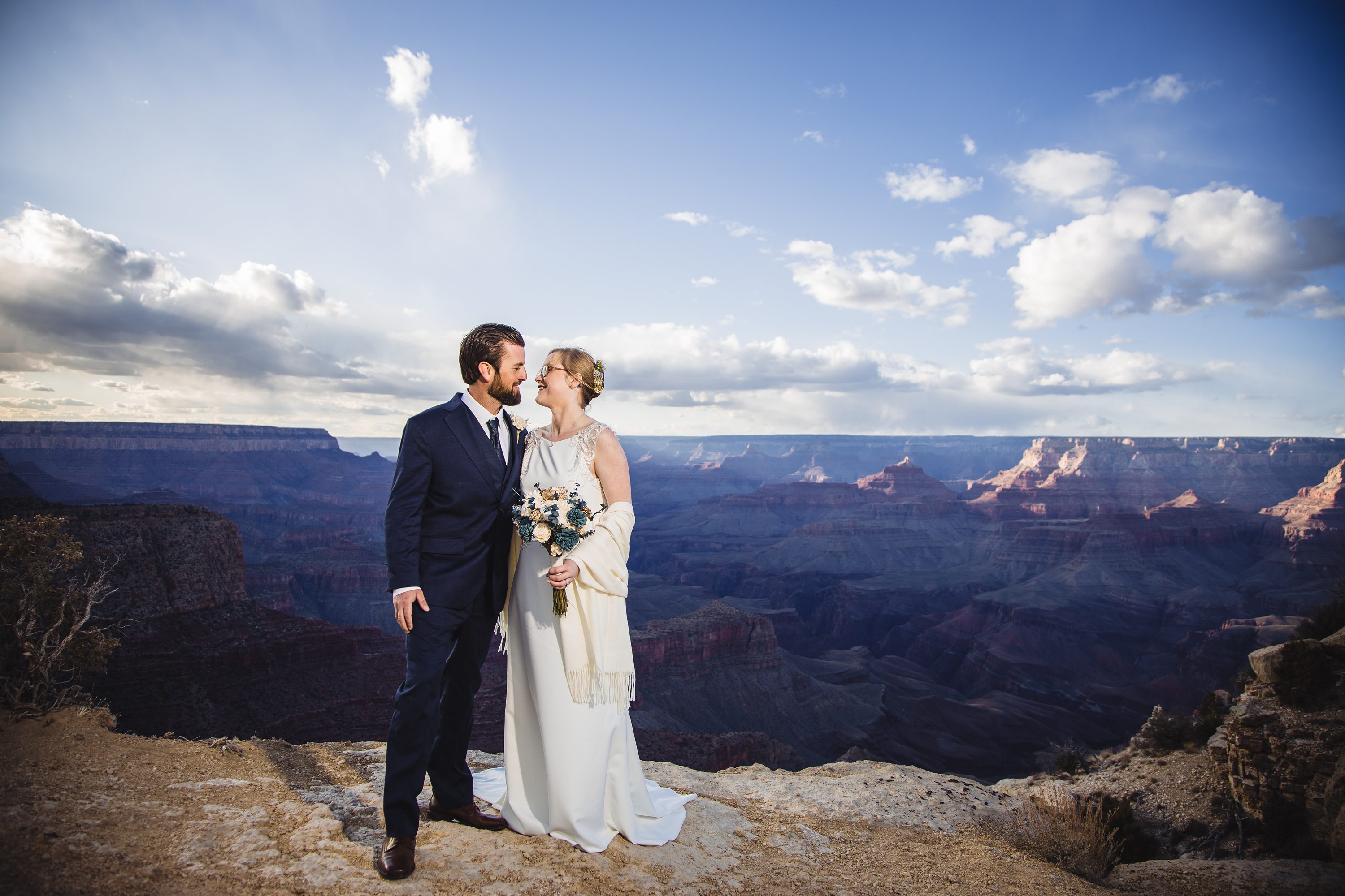 Small Grand Canyon Wedding,Arizona Elopement