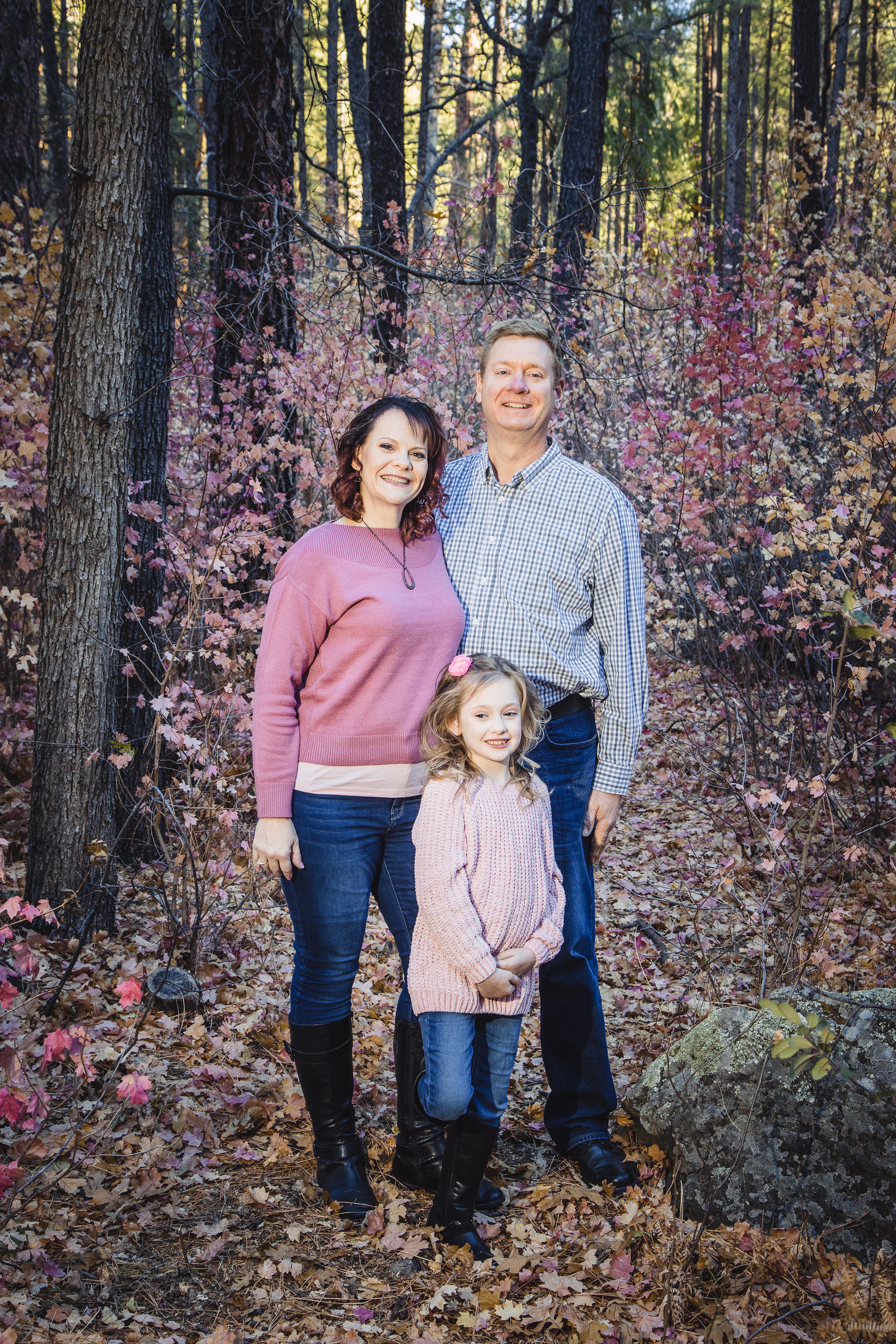 Oak Creek Canyon Family Photography Session