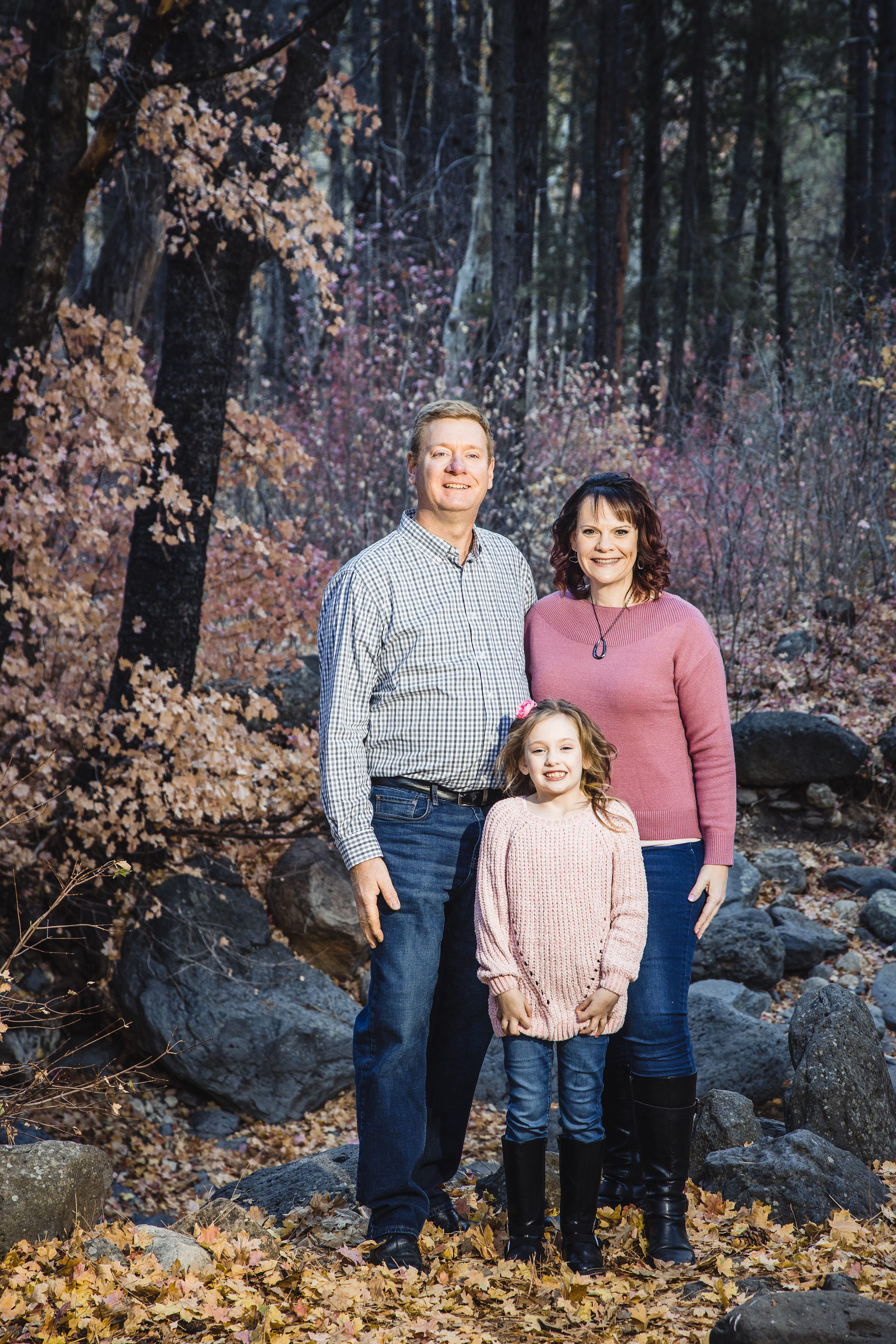 Oak Creek Canyon Family Photography Session