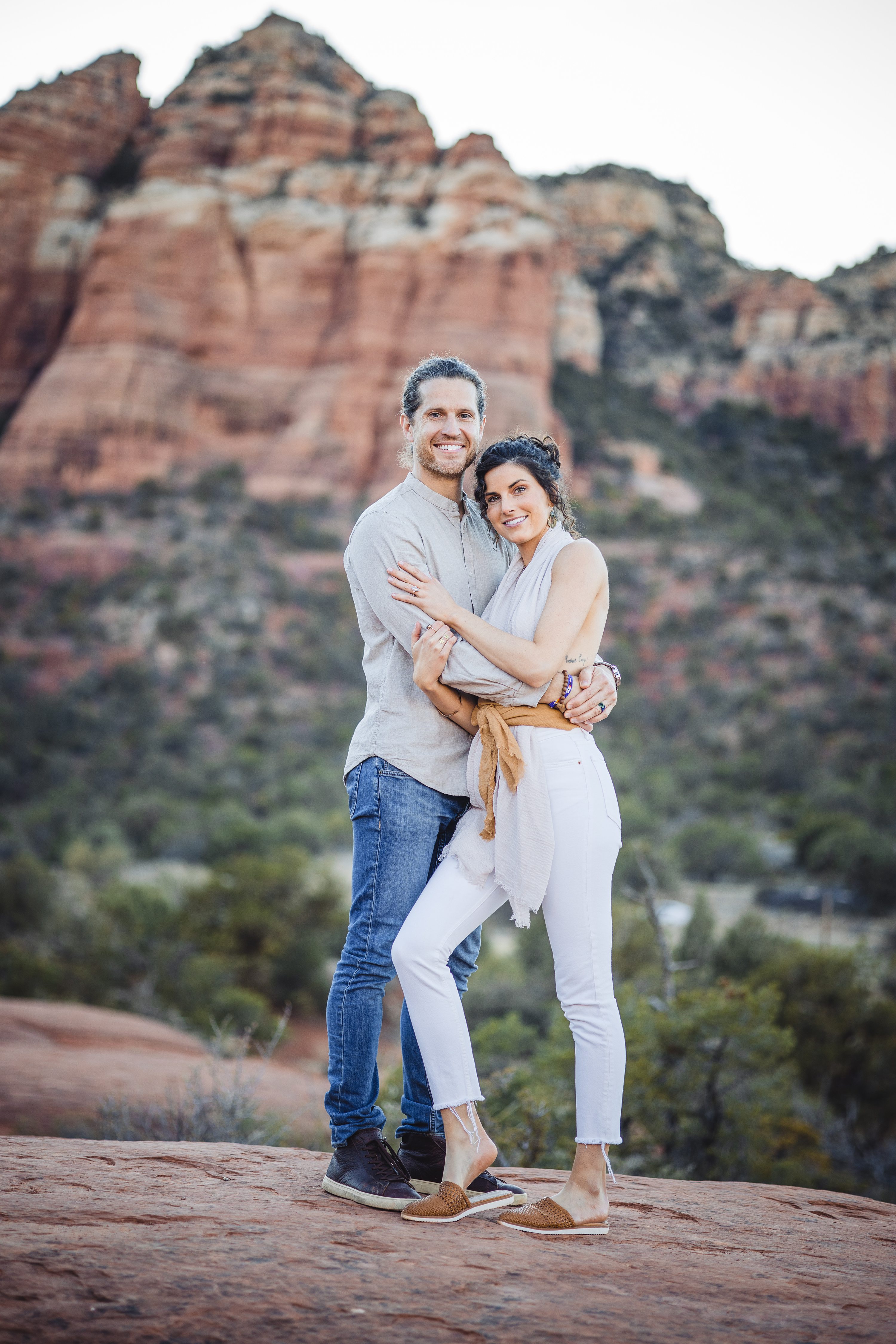 Sedona Proposal Photography,sedona engagement photography