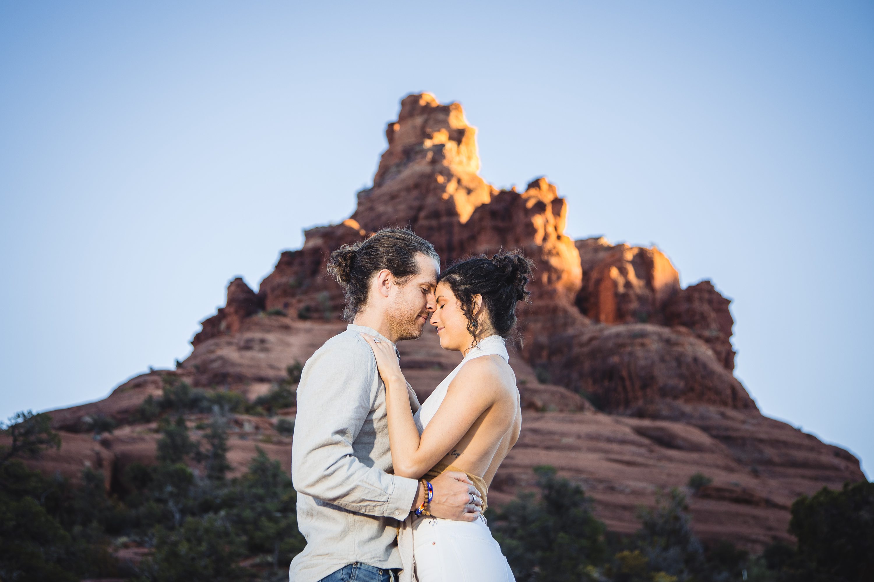 Red Rock Proposal,Arizona Engagement Photography