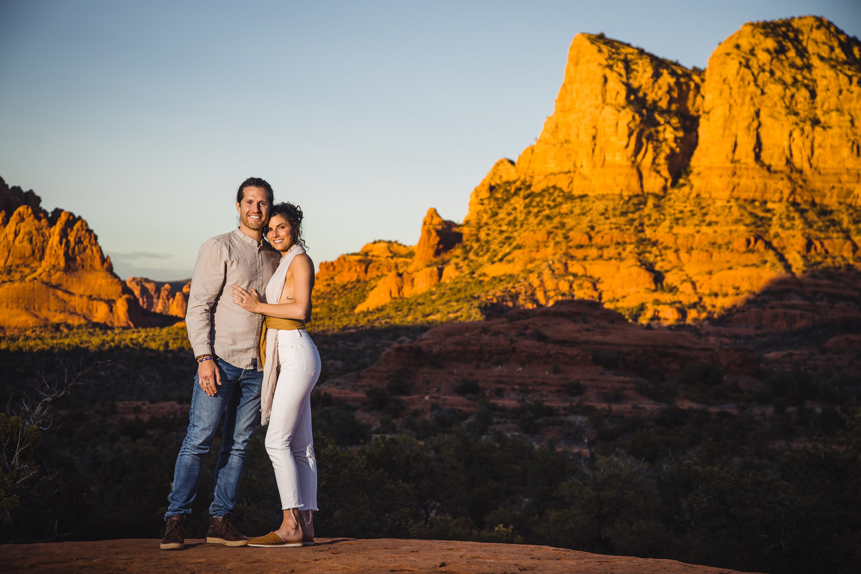 Flagstaff Engagement Photography,Red rock Sedona Engagement