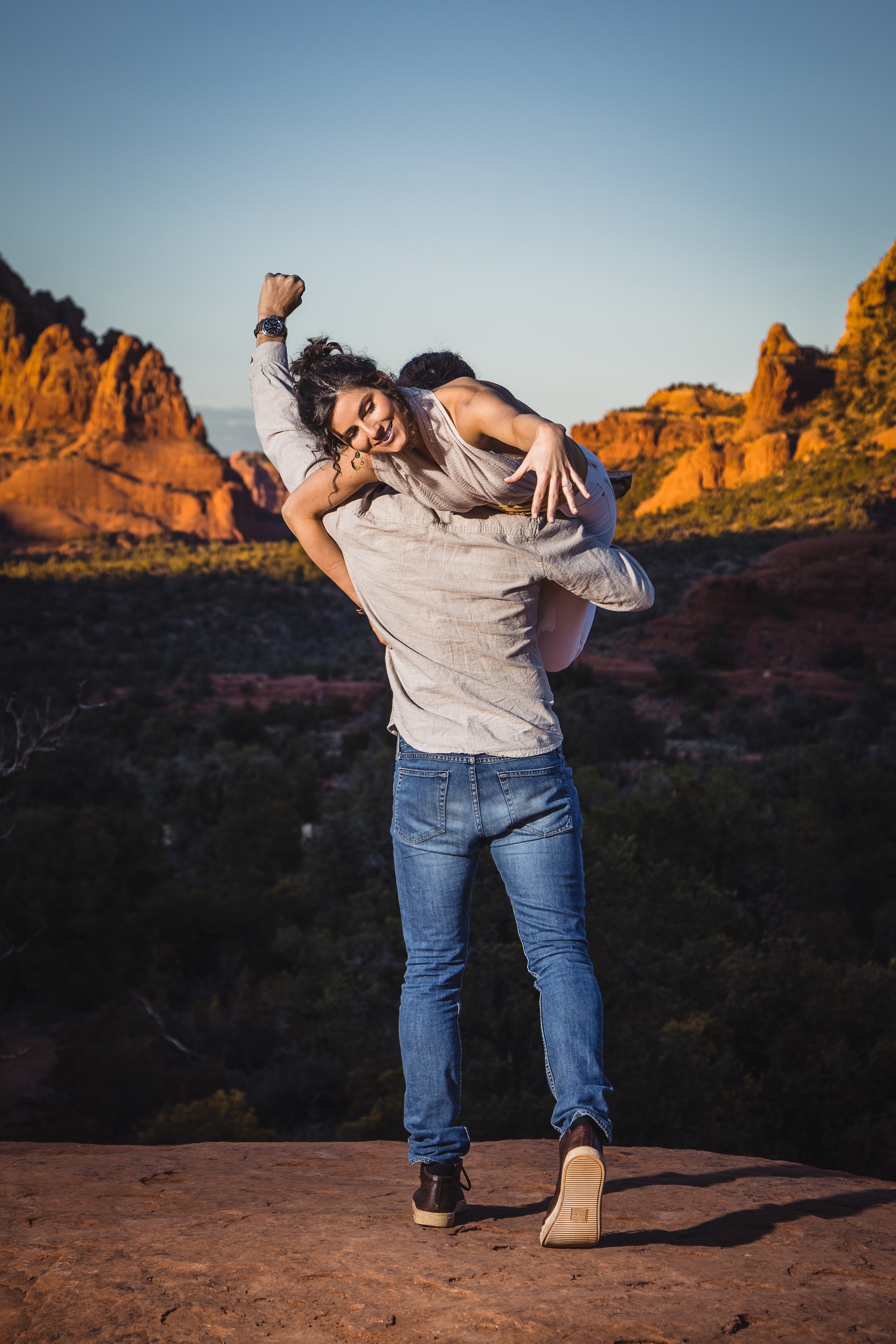 sedona engagement photography,Sedona Proposal Photography