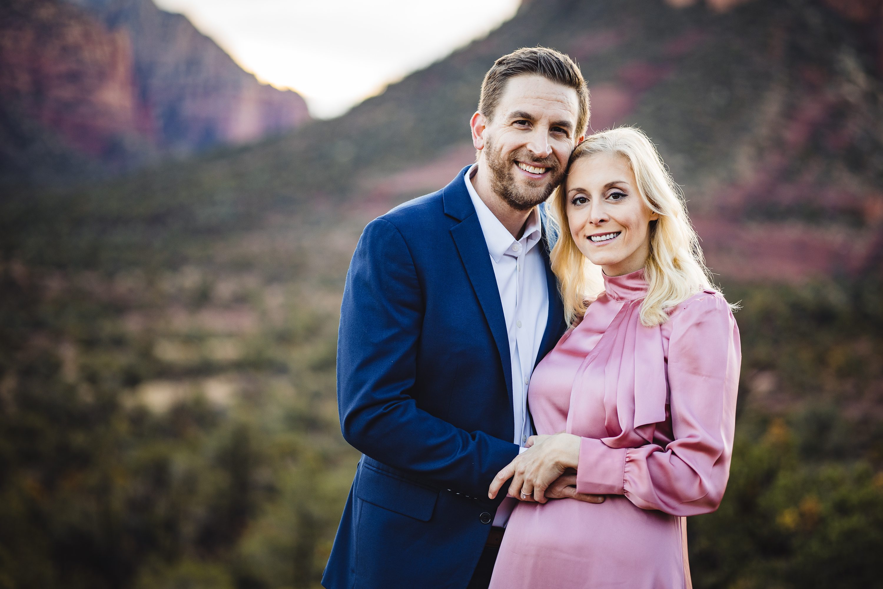 Sedona Destination Engagement Photography,Sedona Sunrise Engagement