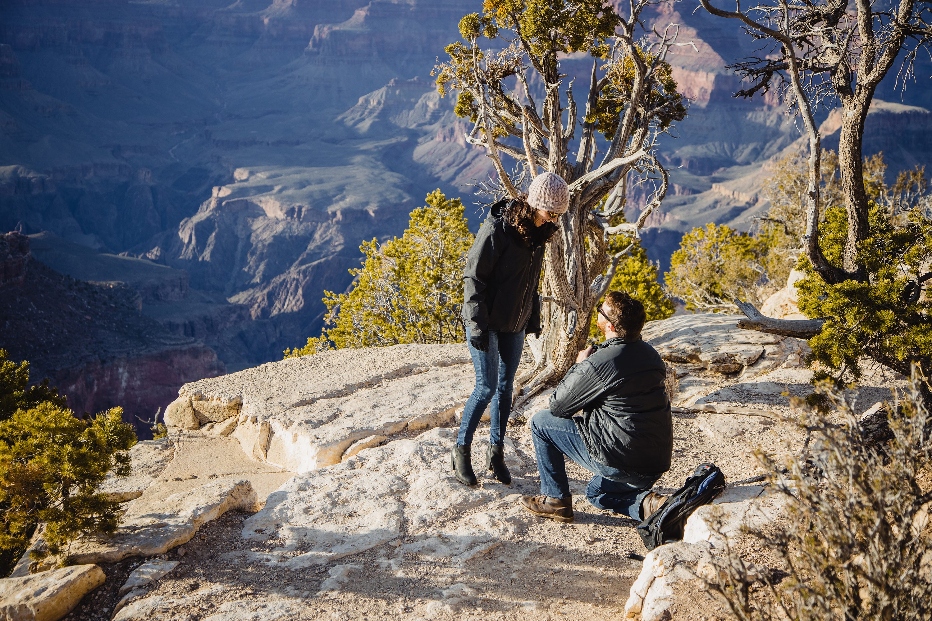 Engaged at the Grand Canyon,Grand Canyon Engagement