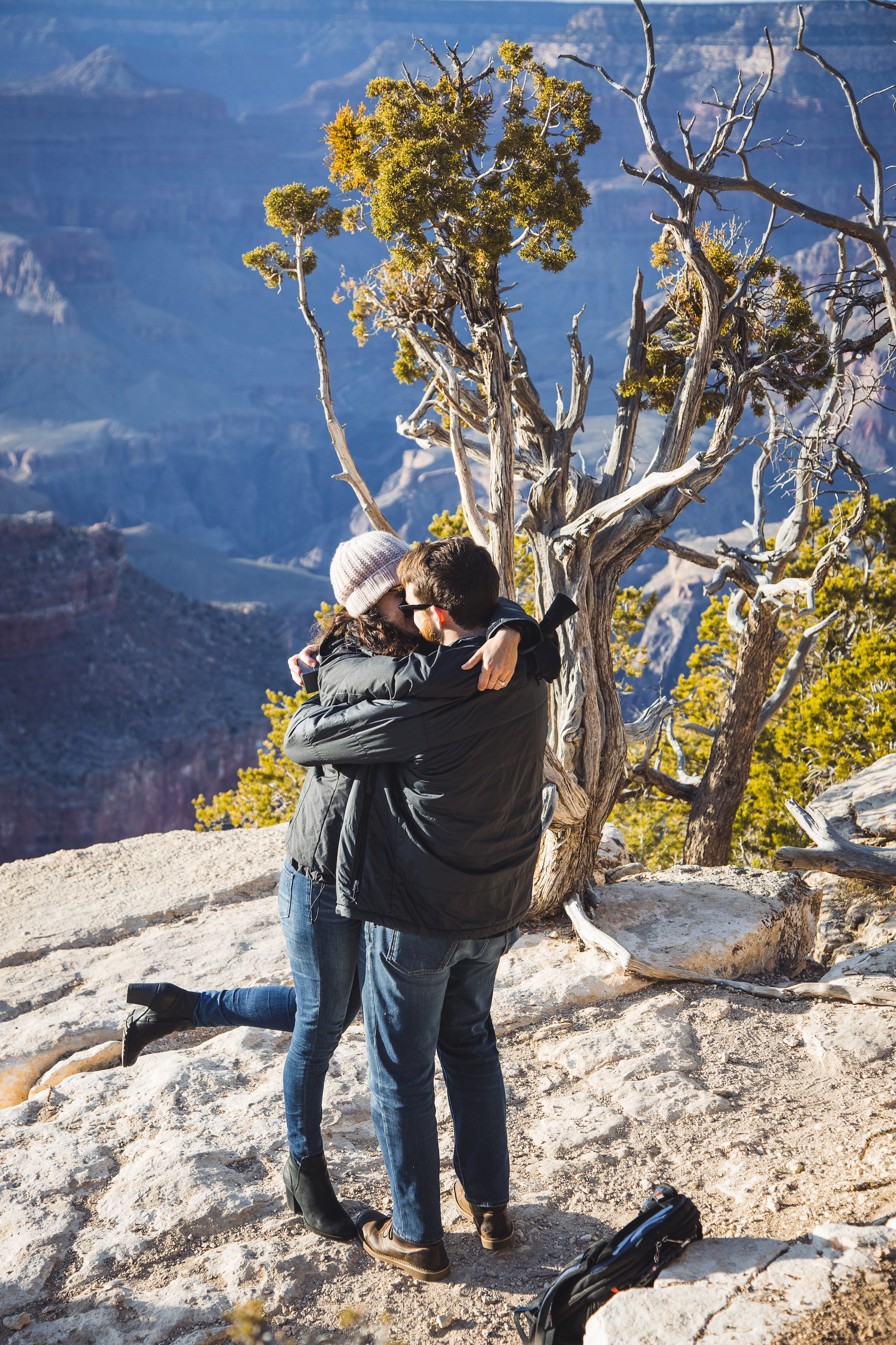 Engaged at the Grand Canyon,Grand Canyon Engagement