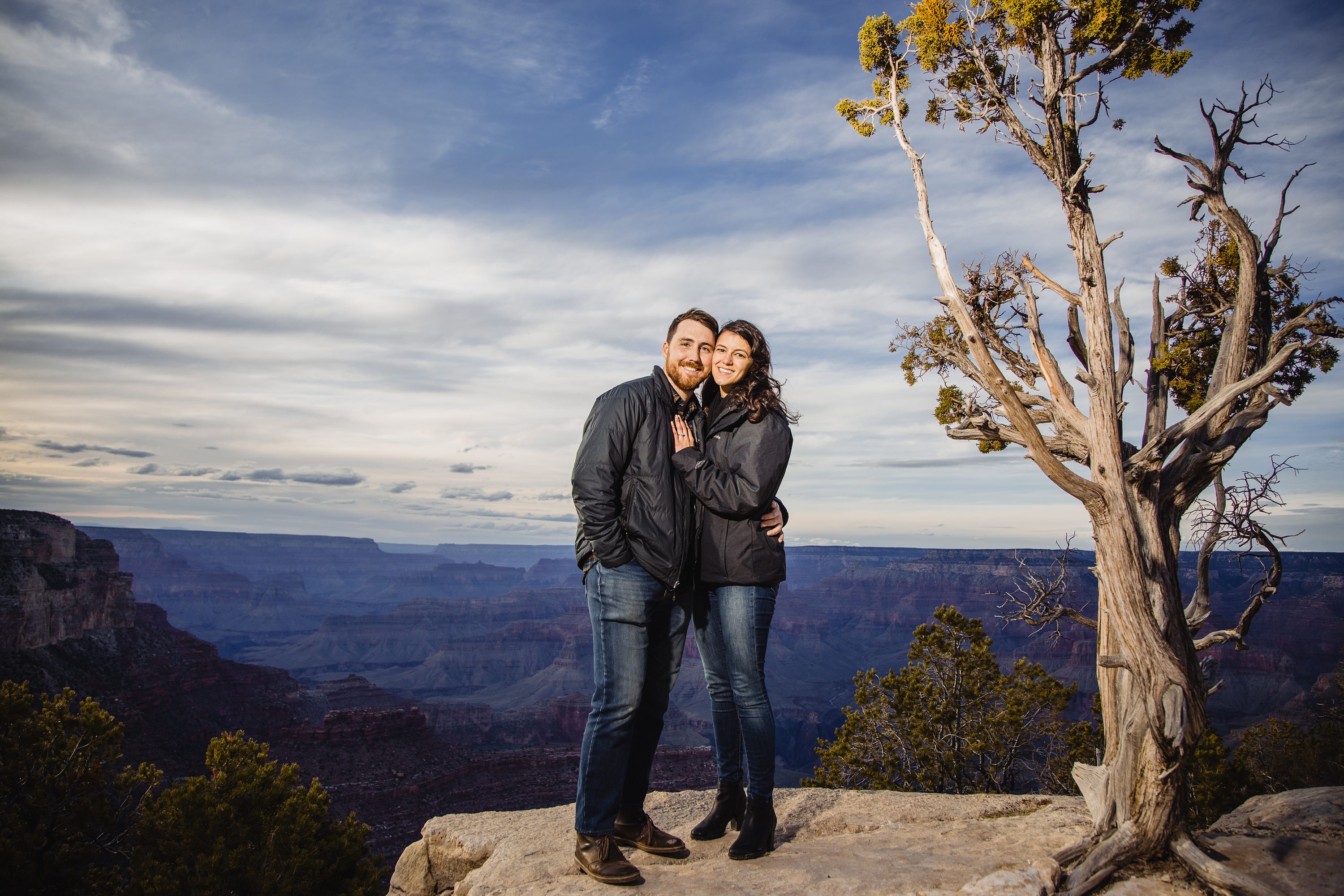 Grand Canyon Surprise Proposal Photography,Grand Canyon Engagement Photography Session