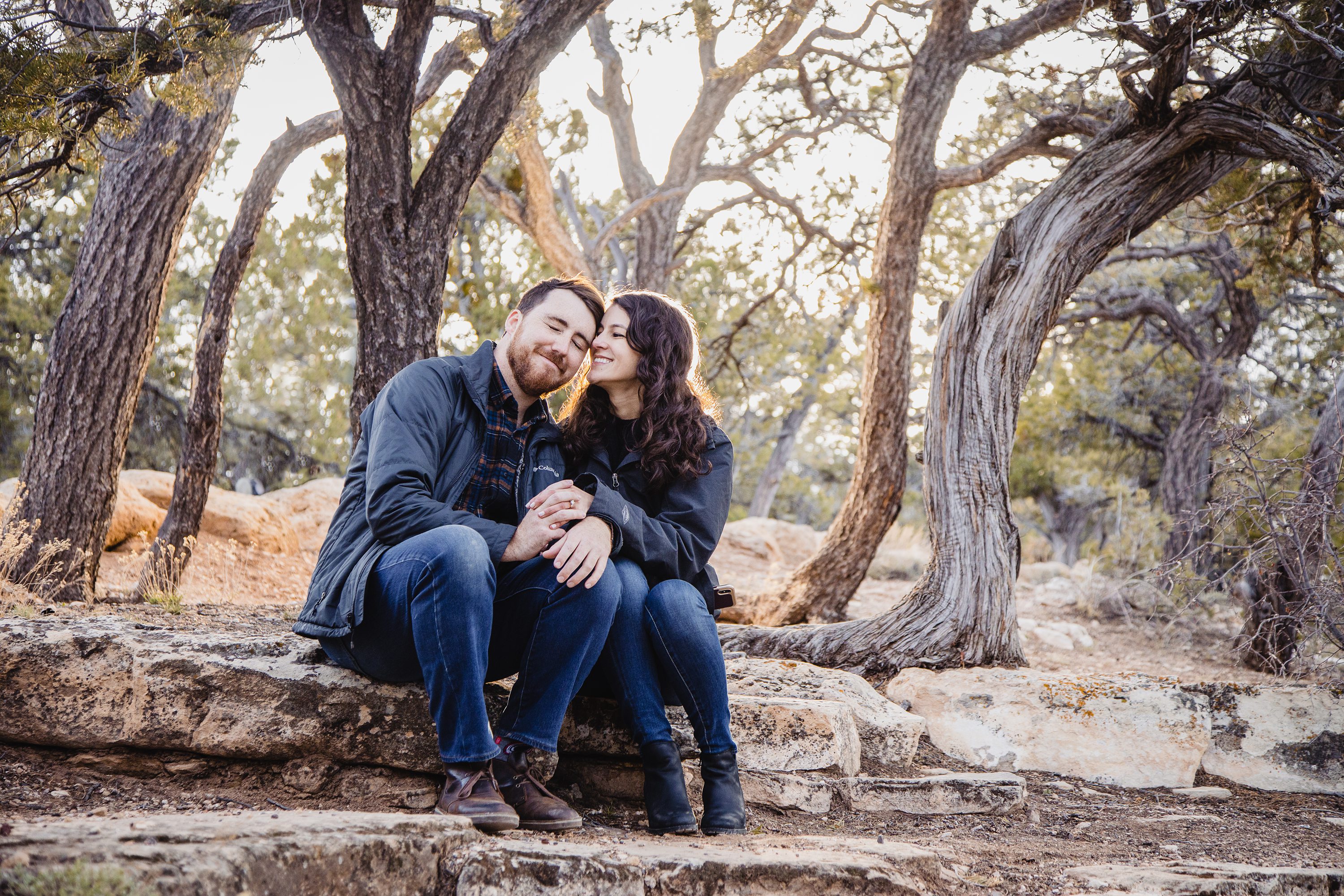 Grand Canyon Surprise Proposal,Grand Canyon Proposal Photo Shoot