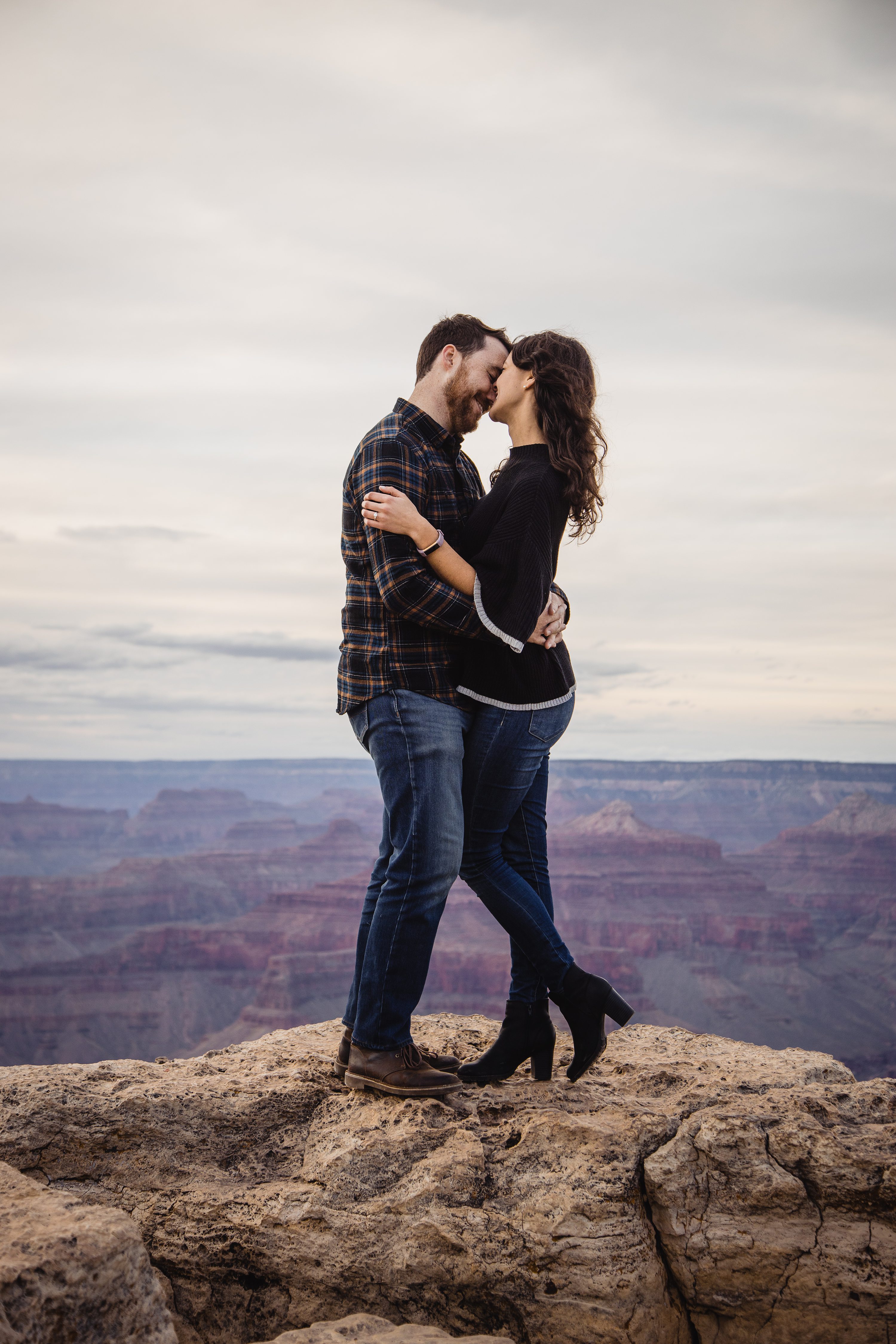 Engaged at the Grand Canyon,Grand Canyon Engagement Photographer