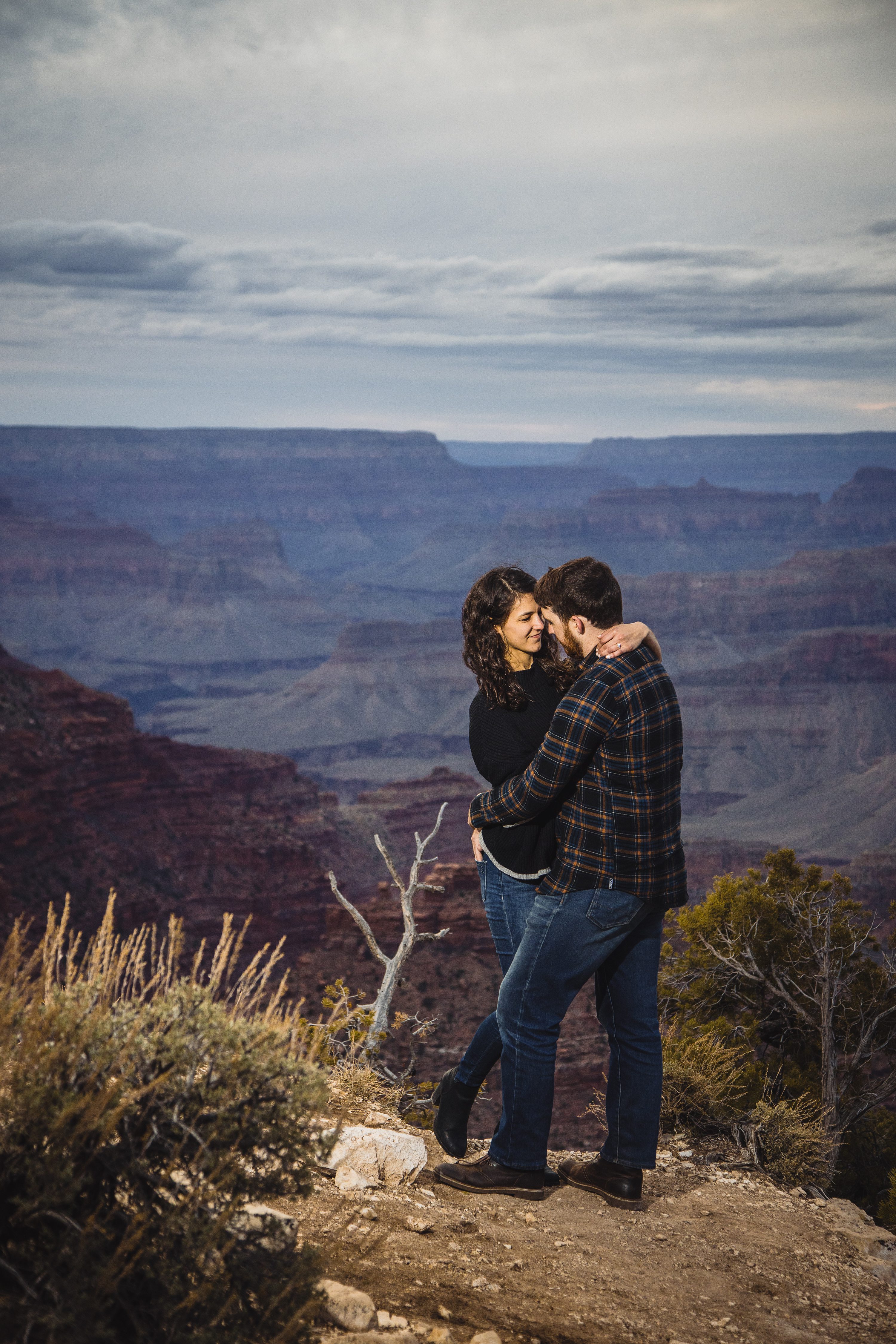 Grand Canyon Proposal Photo Shoot