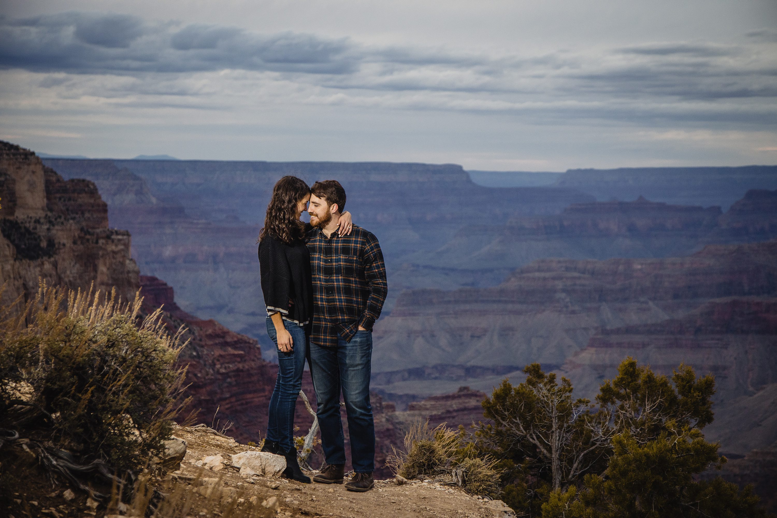 She Said Yes At The Grand Canyon,Grand Canyon Proposal Photo Shoot