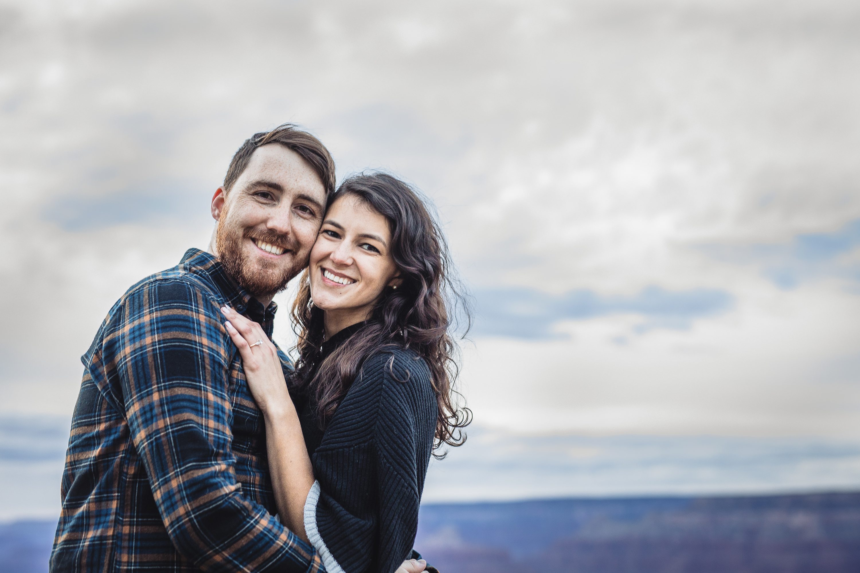 Engaged at the Grand Canyon