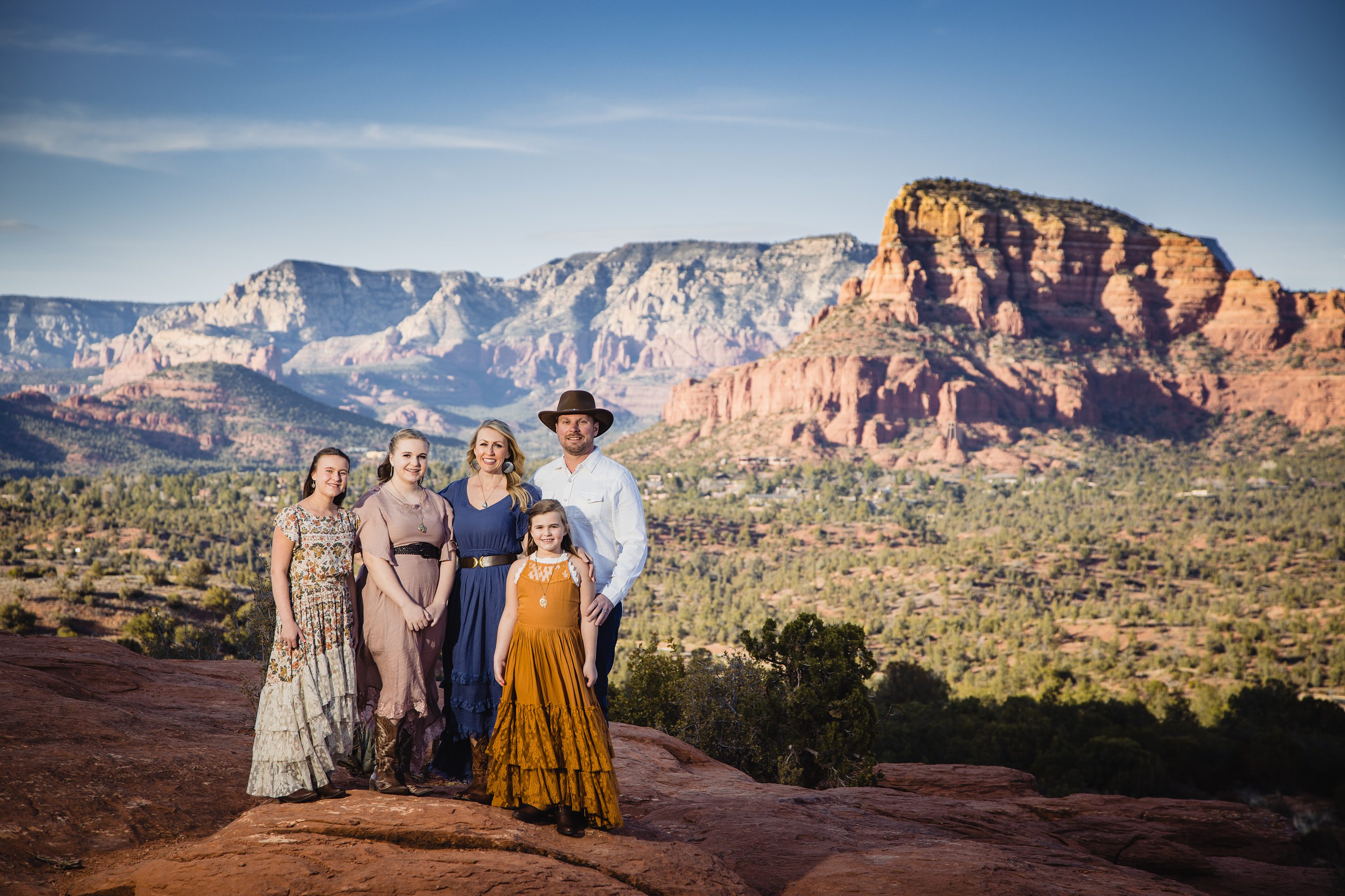 Red Rock sedona Family Photography